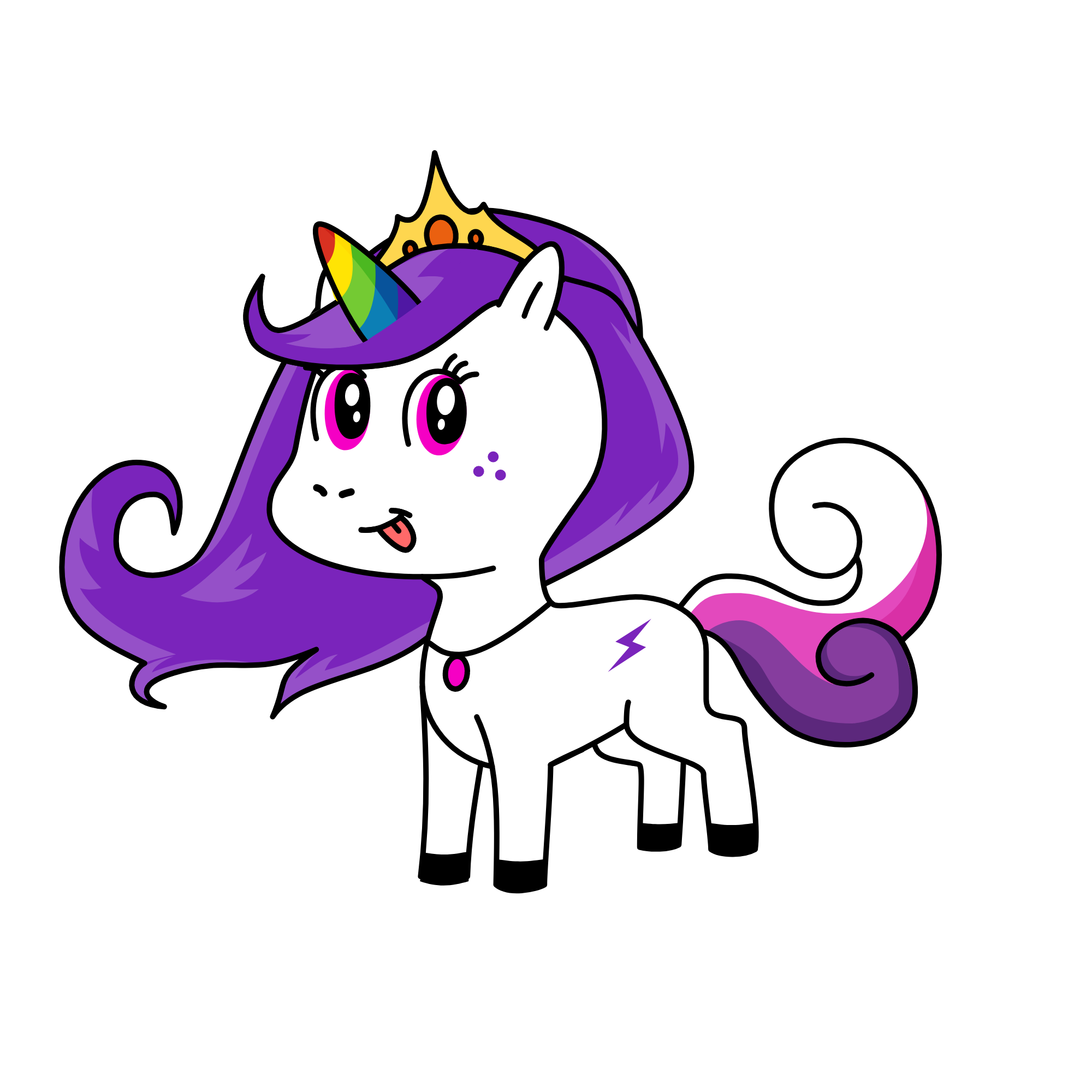 Unicornio, the unicorn