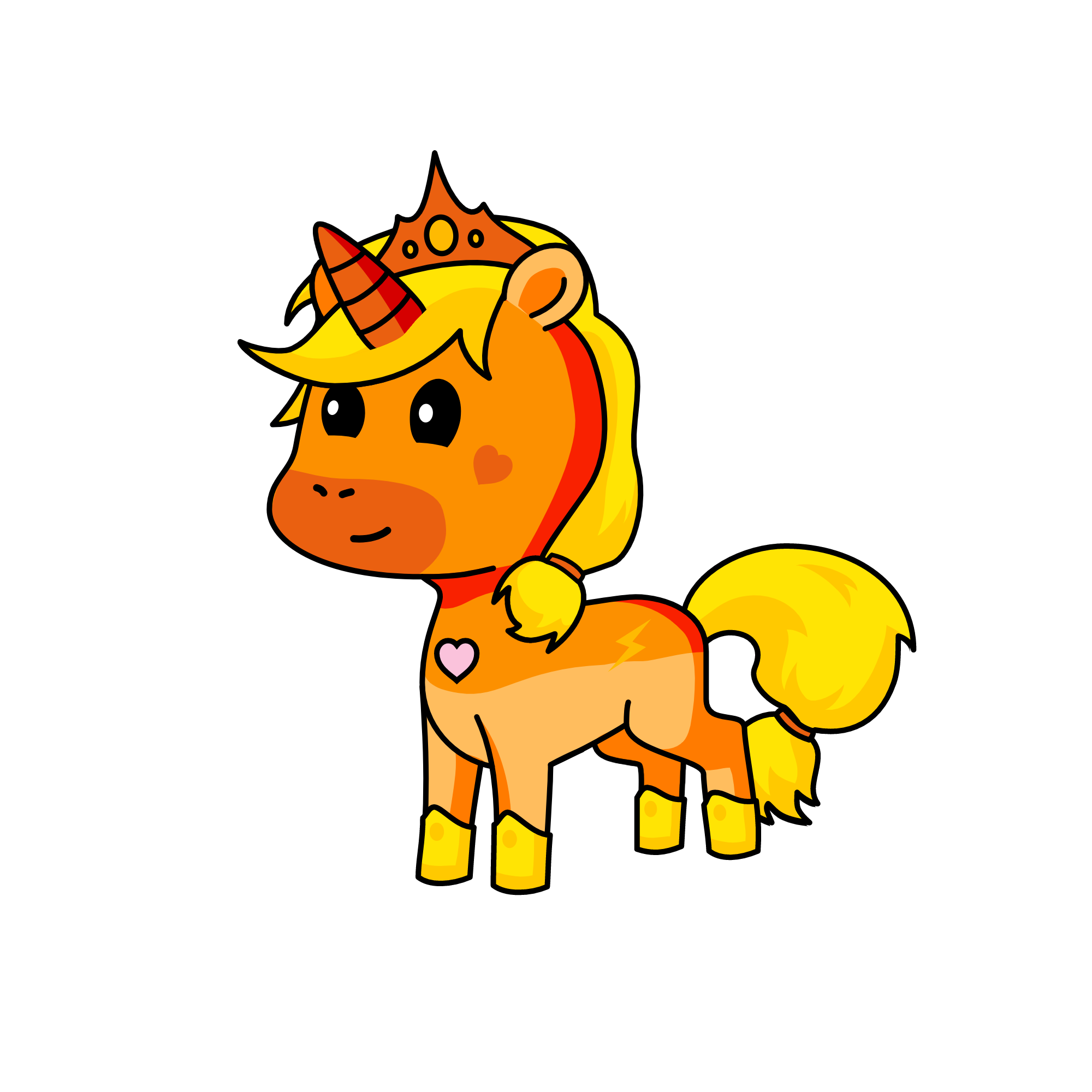 Queen Sunny, the unicorn