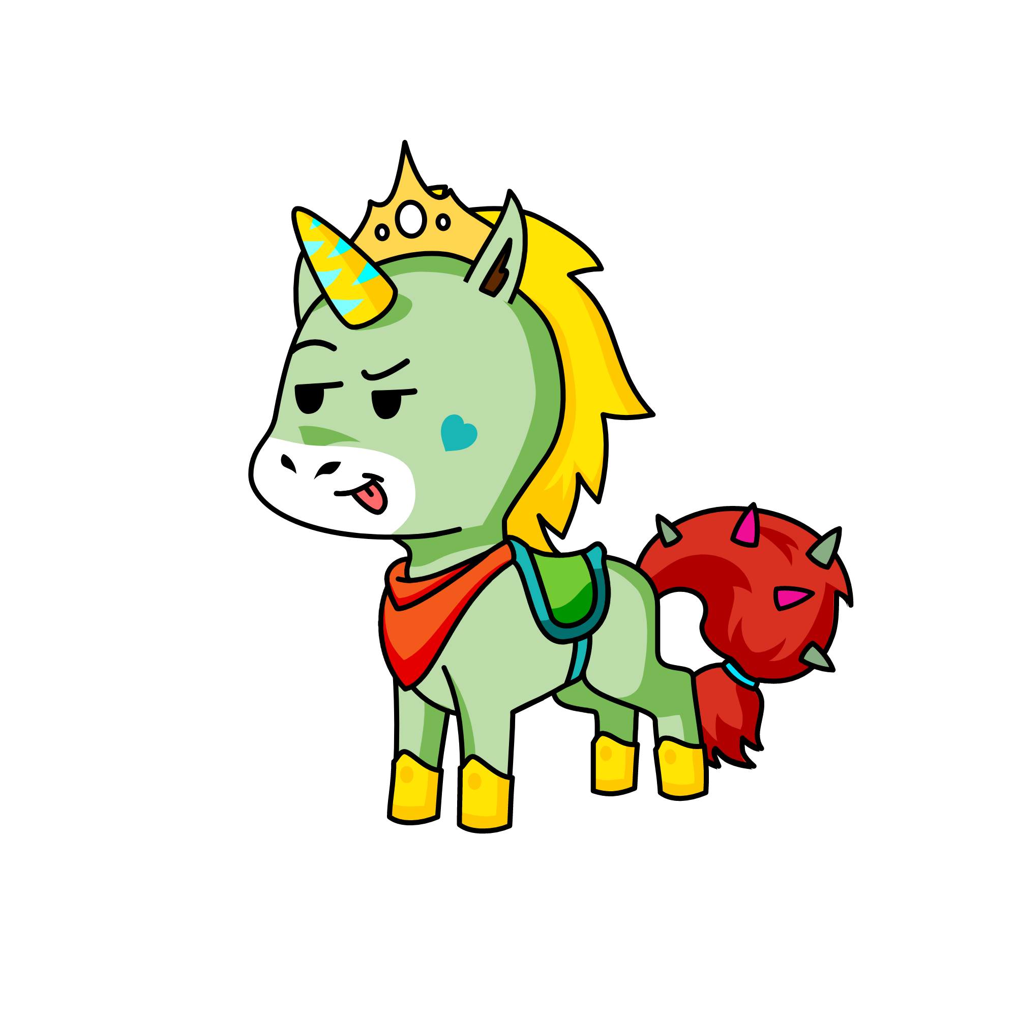 lisa is a genius of stupid, the unicorn