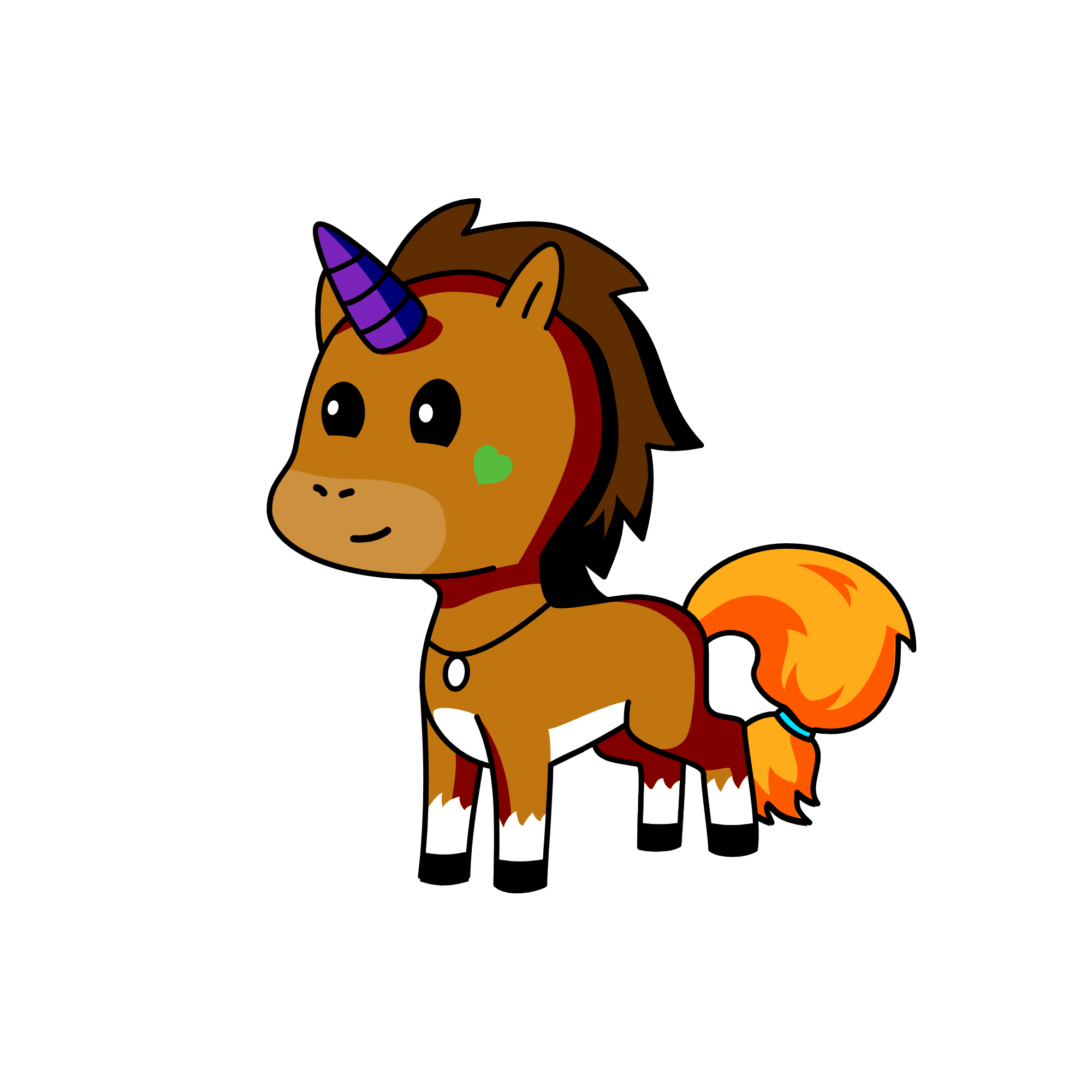 cesur prenses, the unicorn