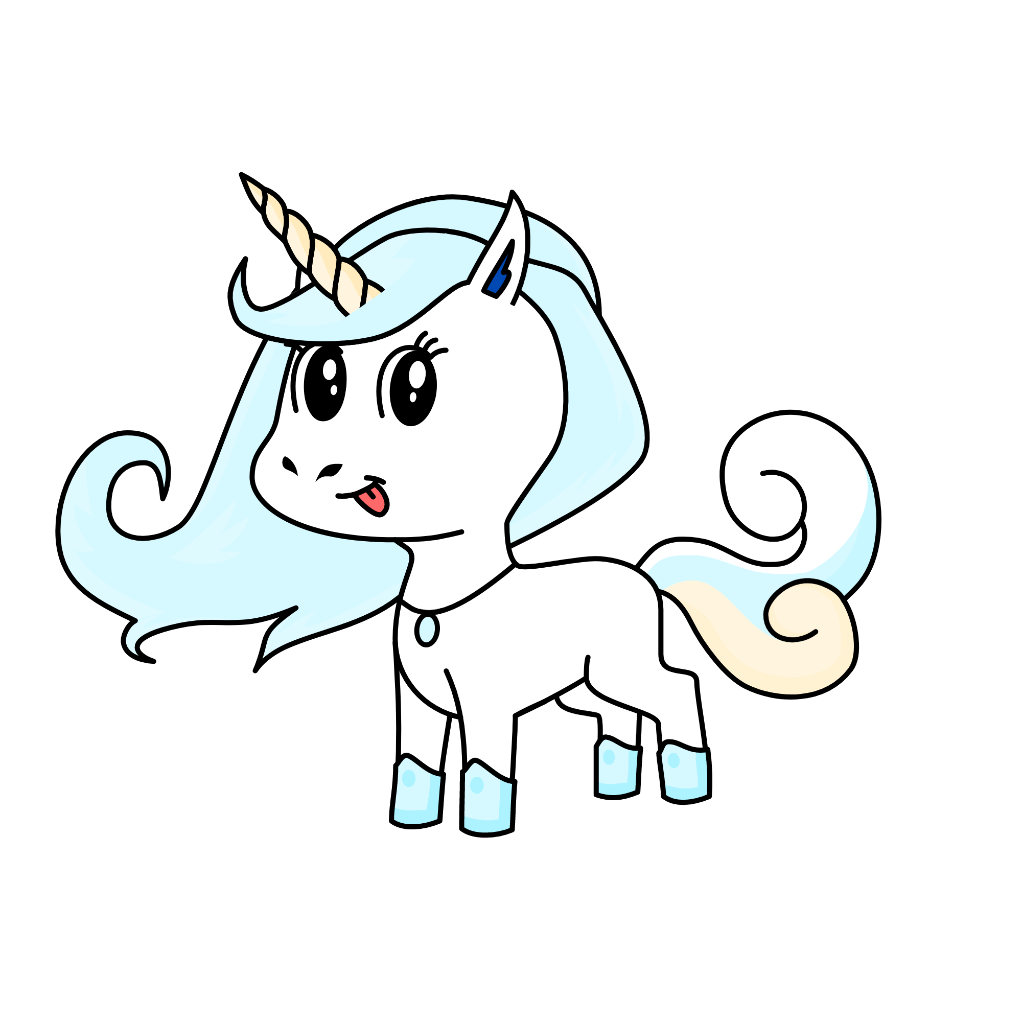 Ice-acle, the unicorn