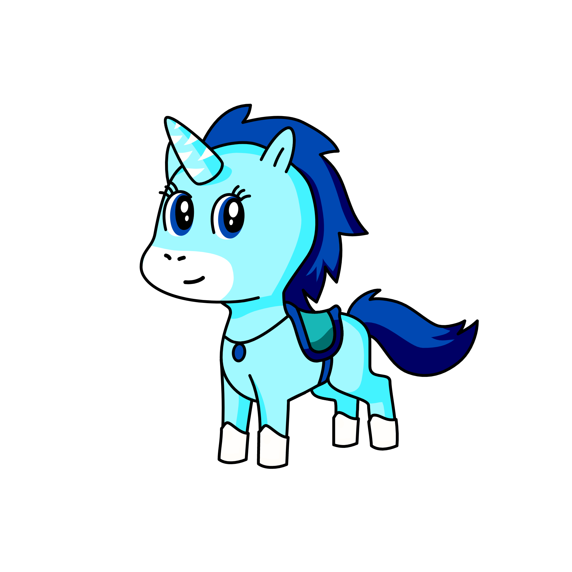 snow, the unicorn