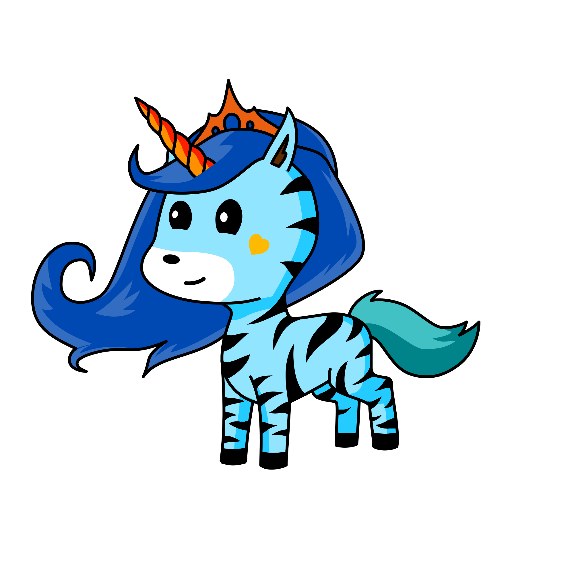 Unicornshimmers, the unicorn