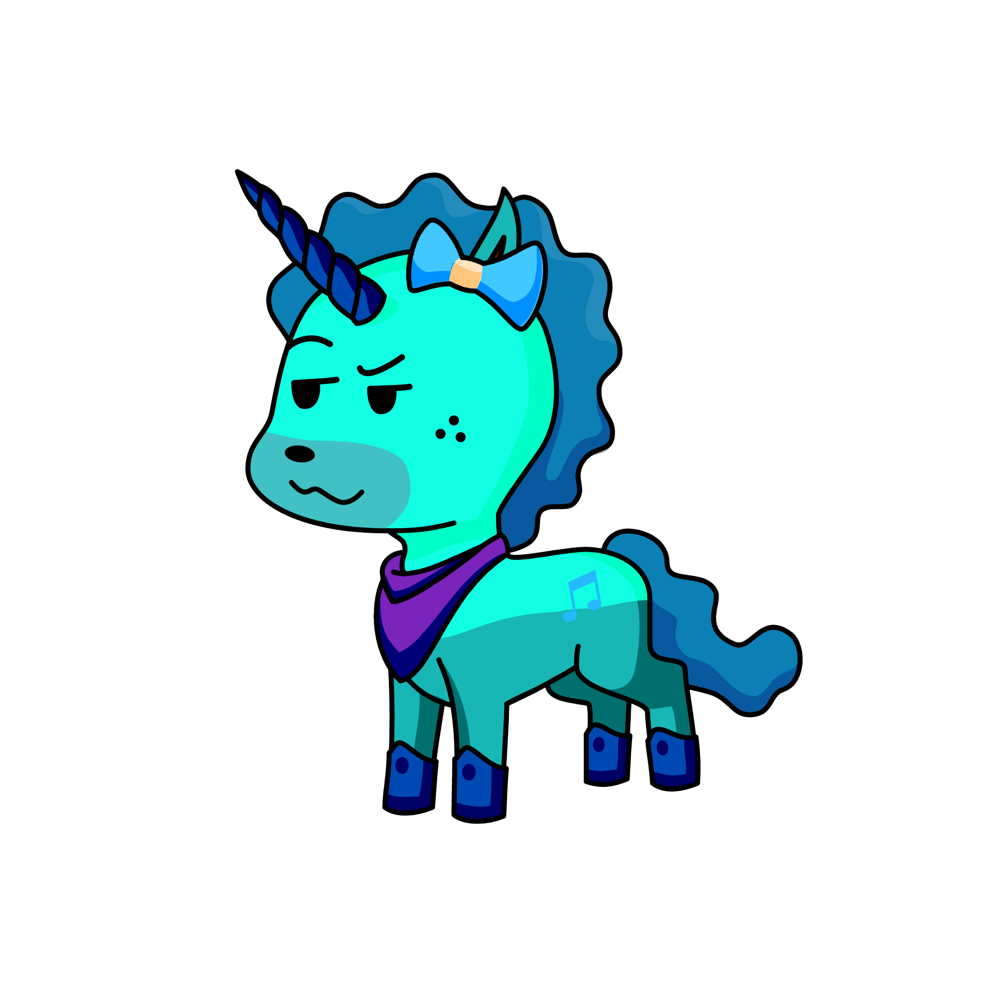 lilac, the unicorn