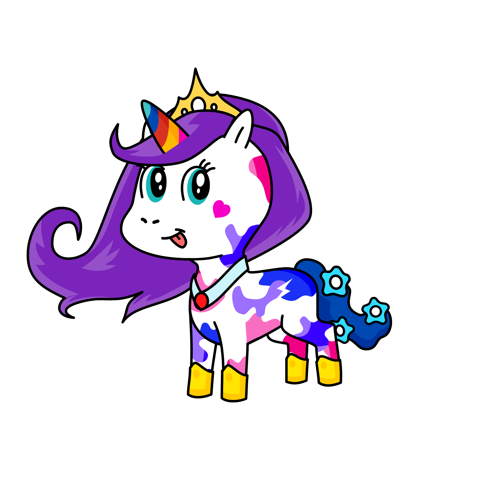 Ariana , the unicorn