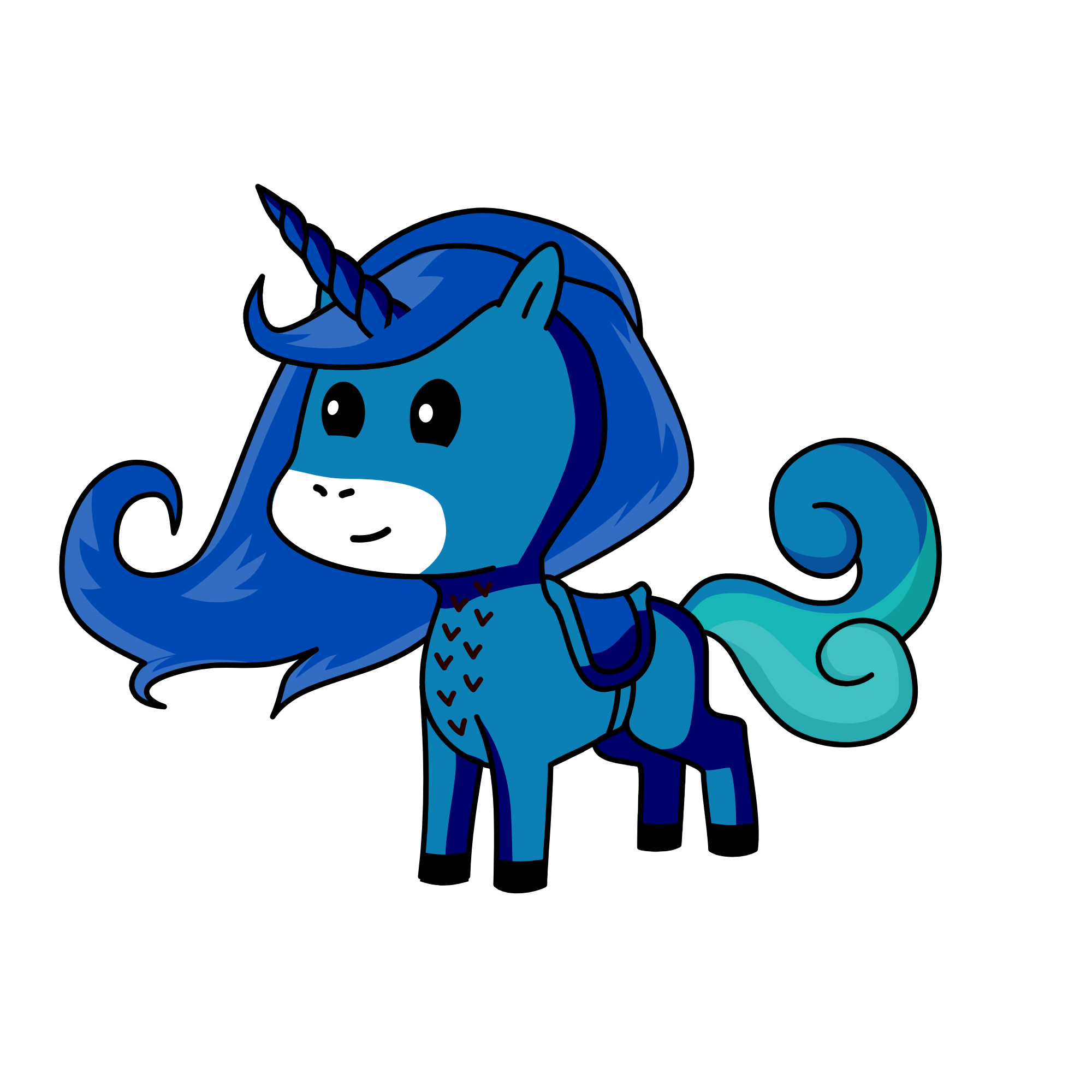 snow, the unicorn