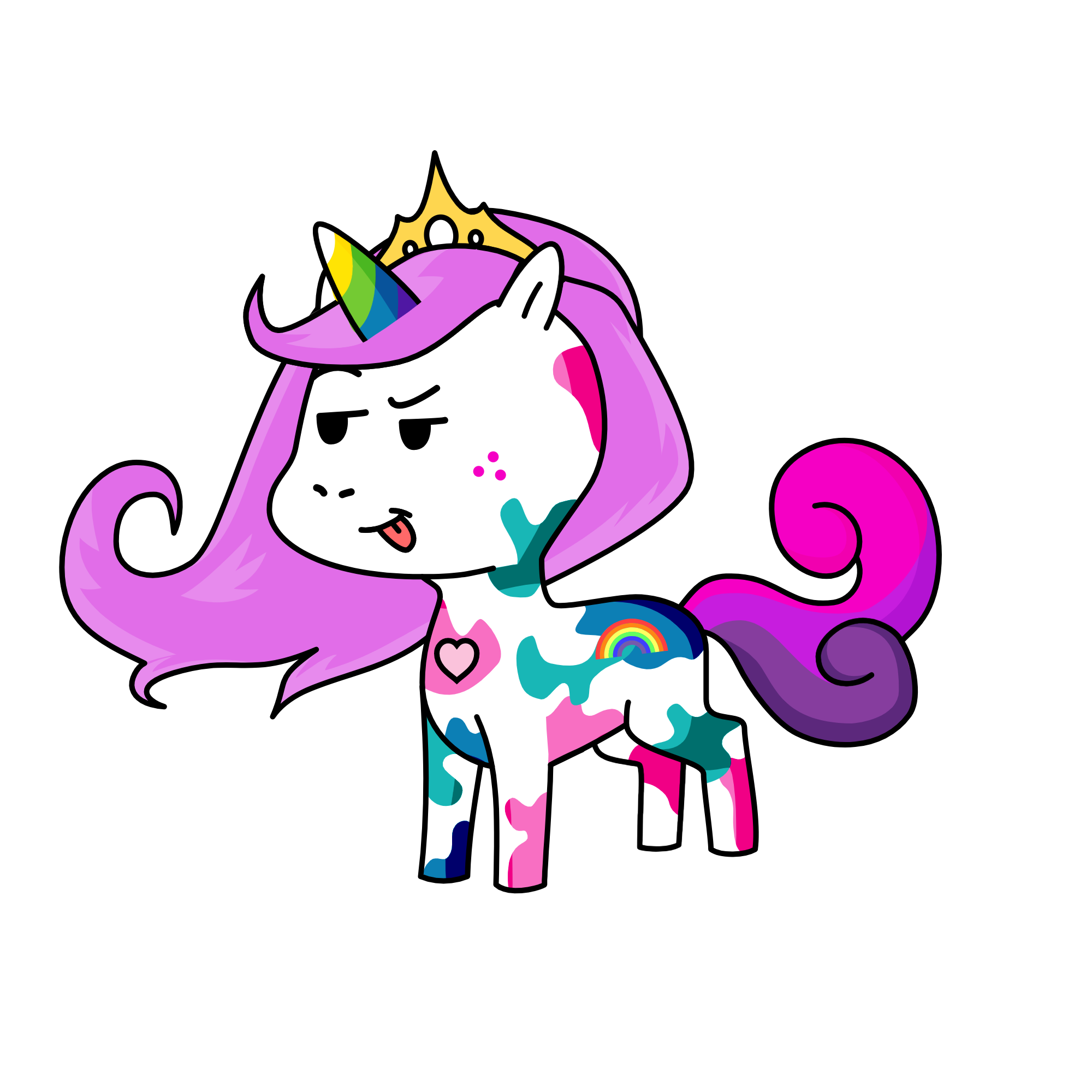 Shawty, the unicorn
