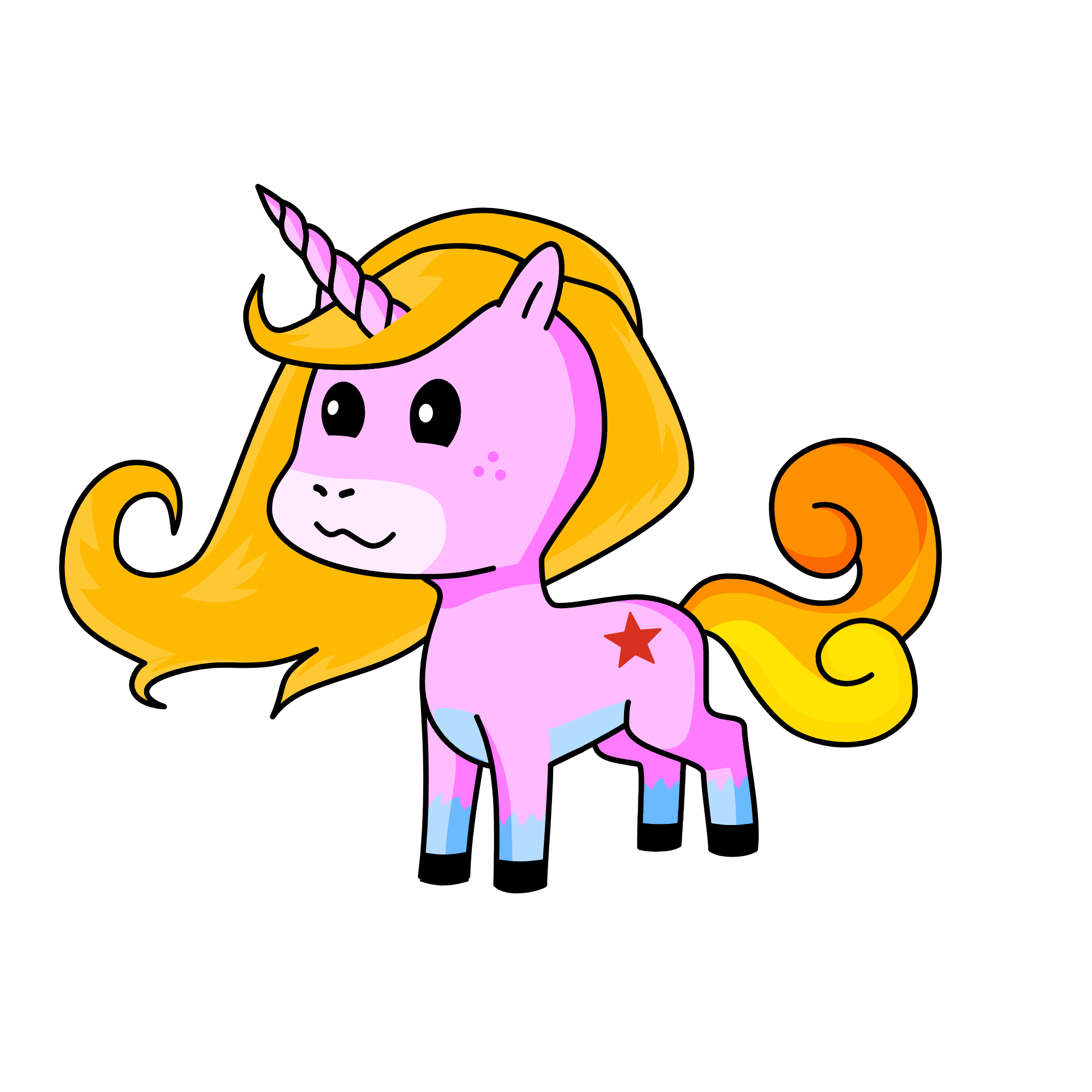 Heat sister, the unicorn