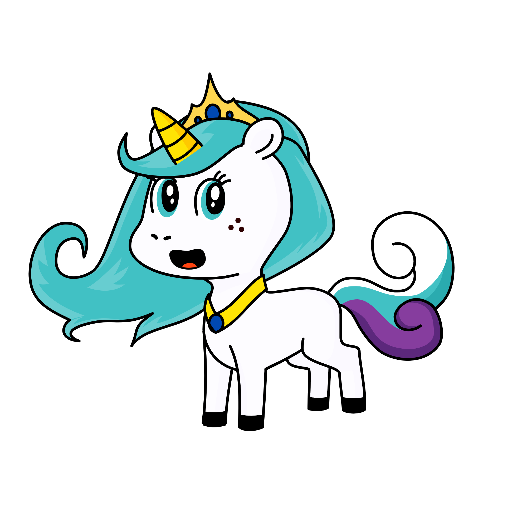 Skye, the unicorn