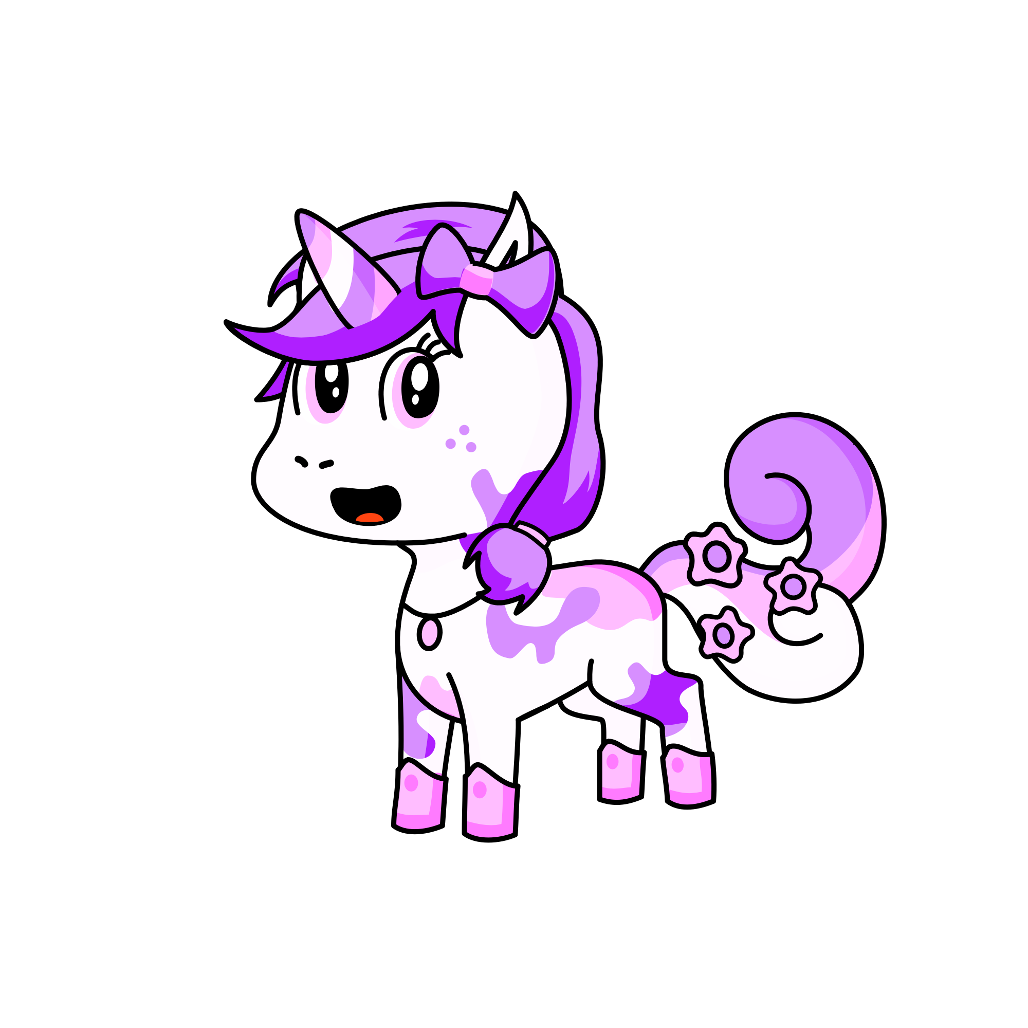 Berry Mary, the unicorn