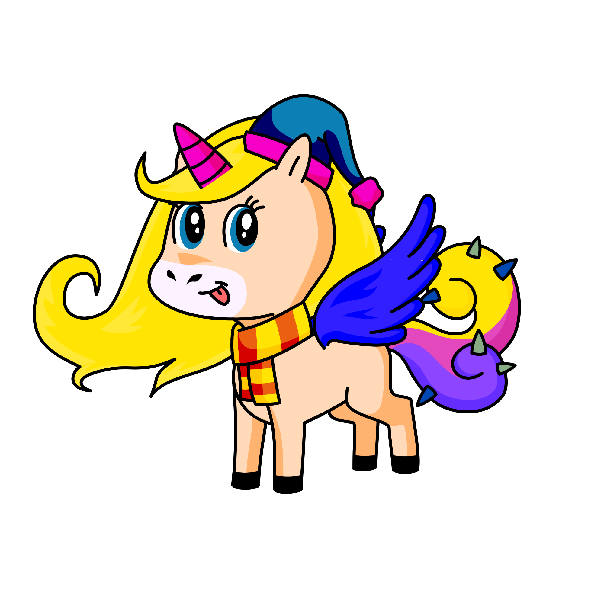 Gigy, the unicorn