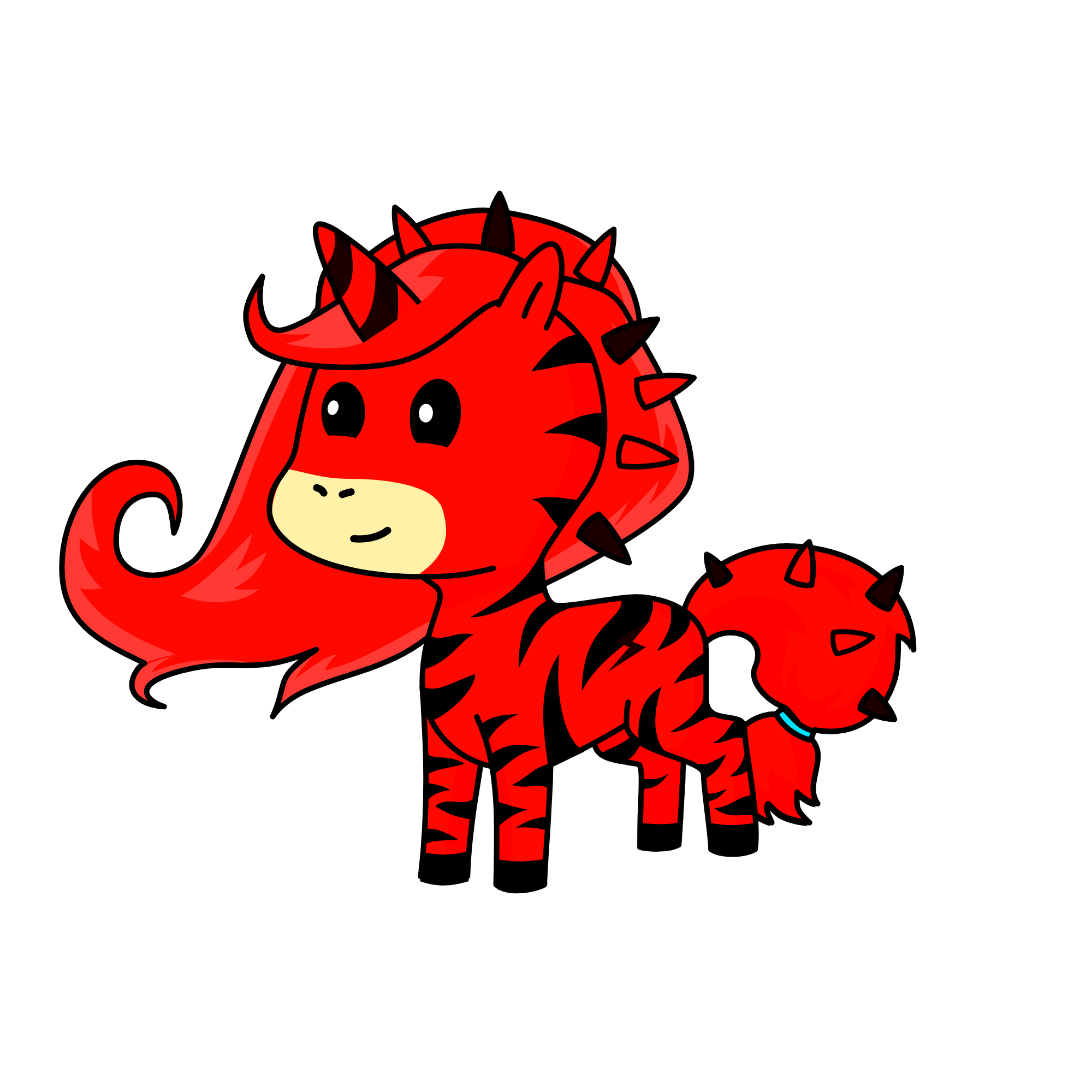 spider, the unicorn