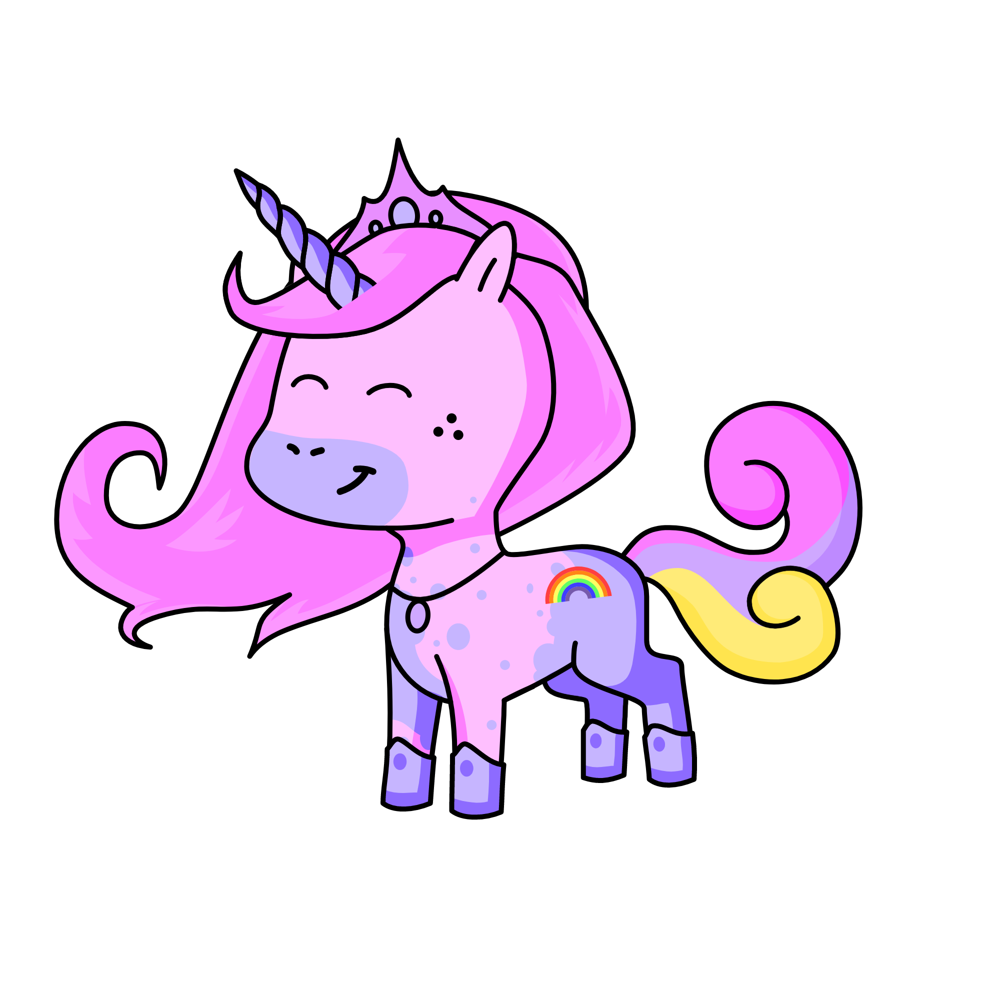 pinky, the unicorn