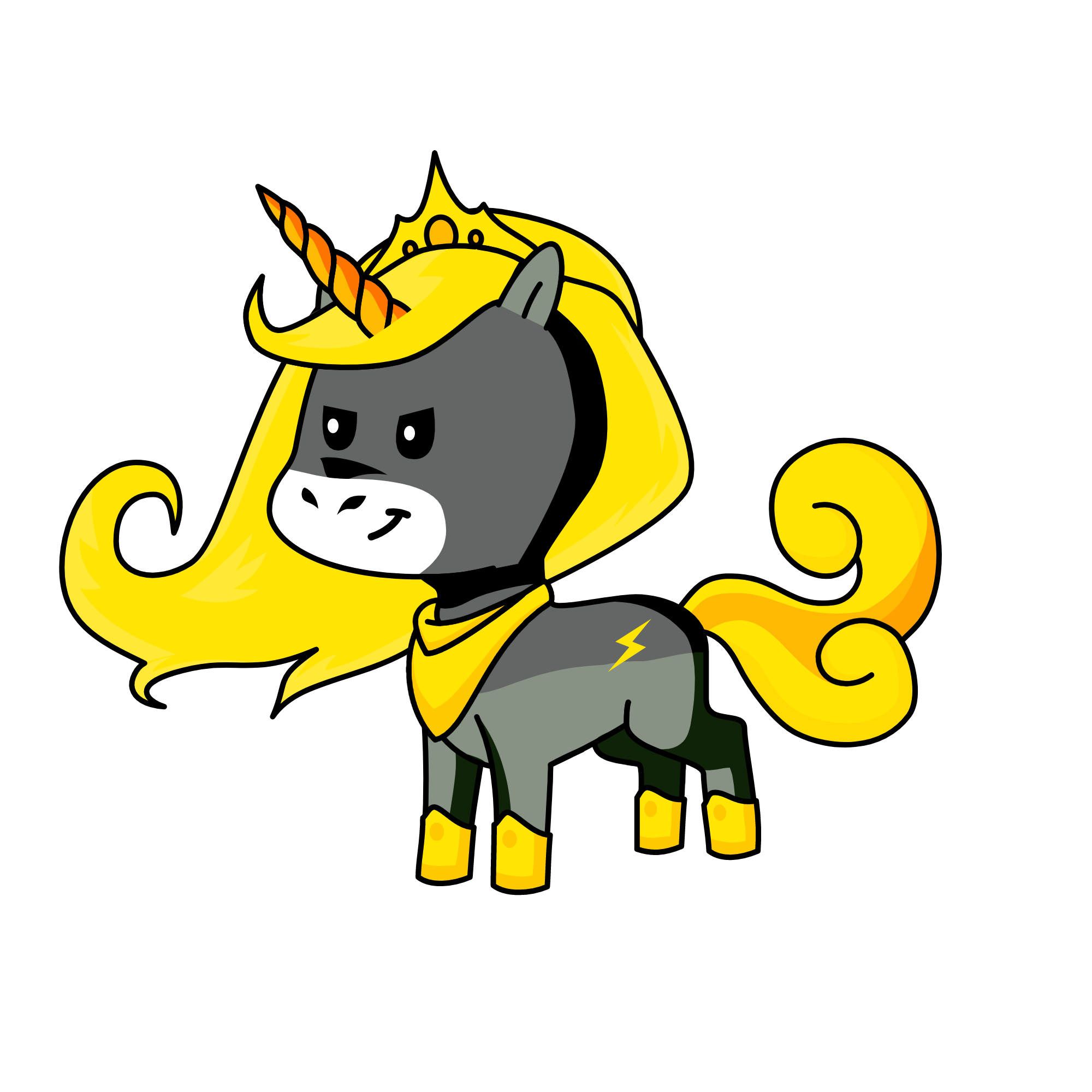 lightning, the unicorn