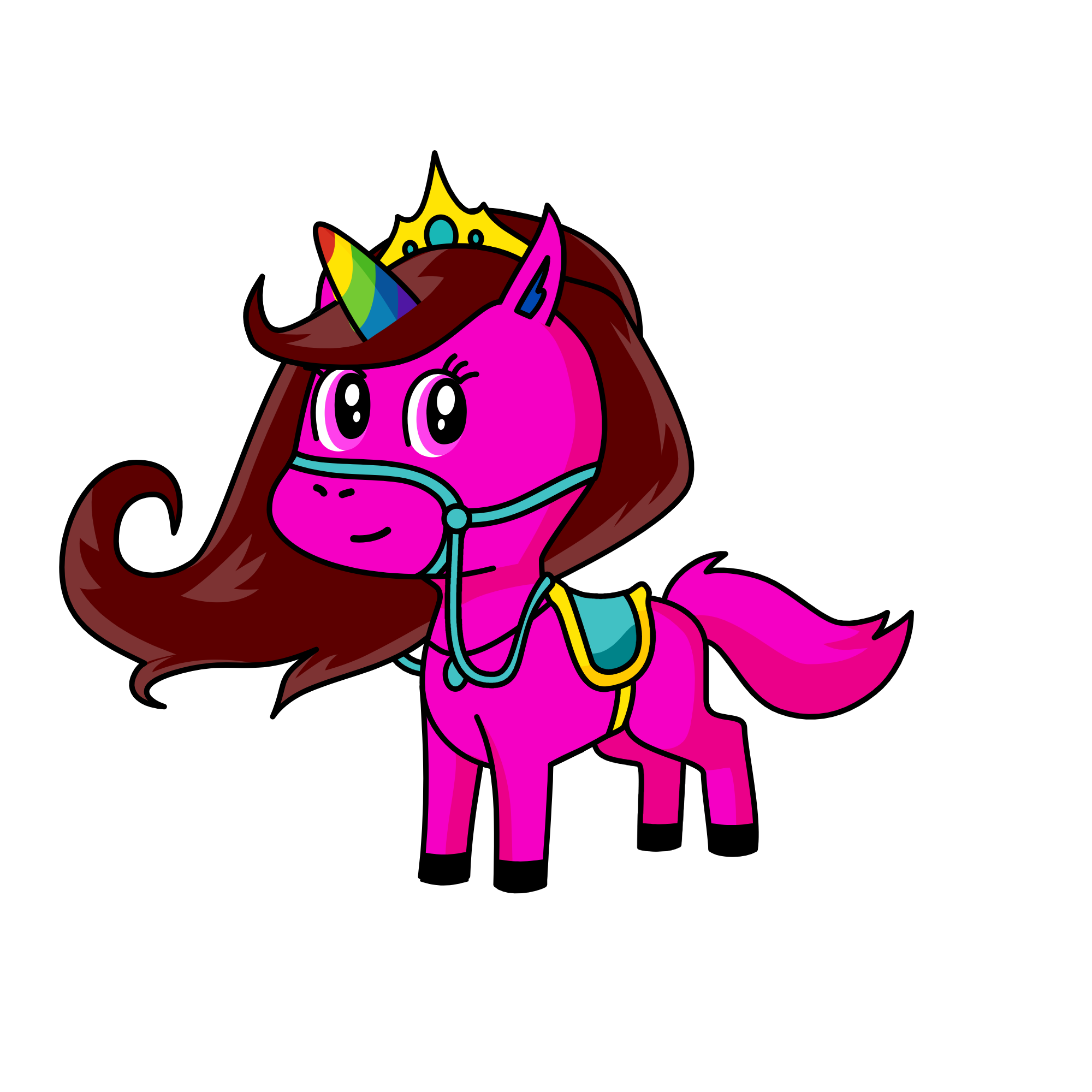 Lovely, the unicorn