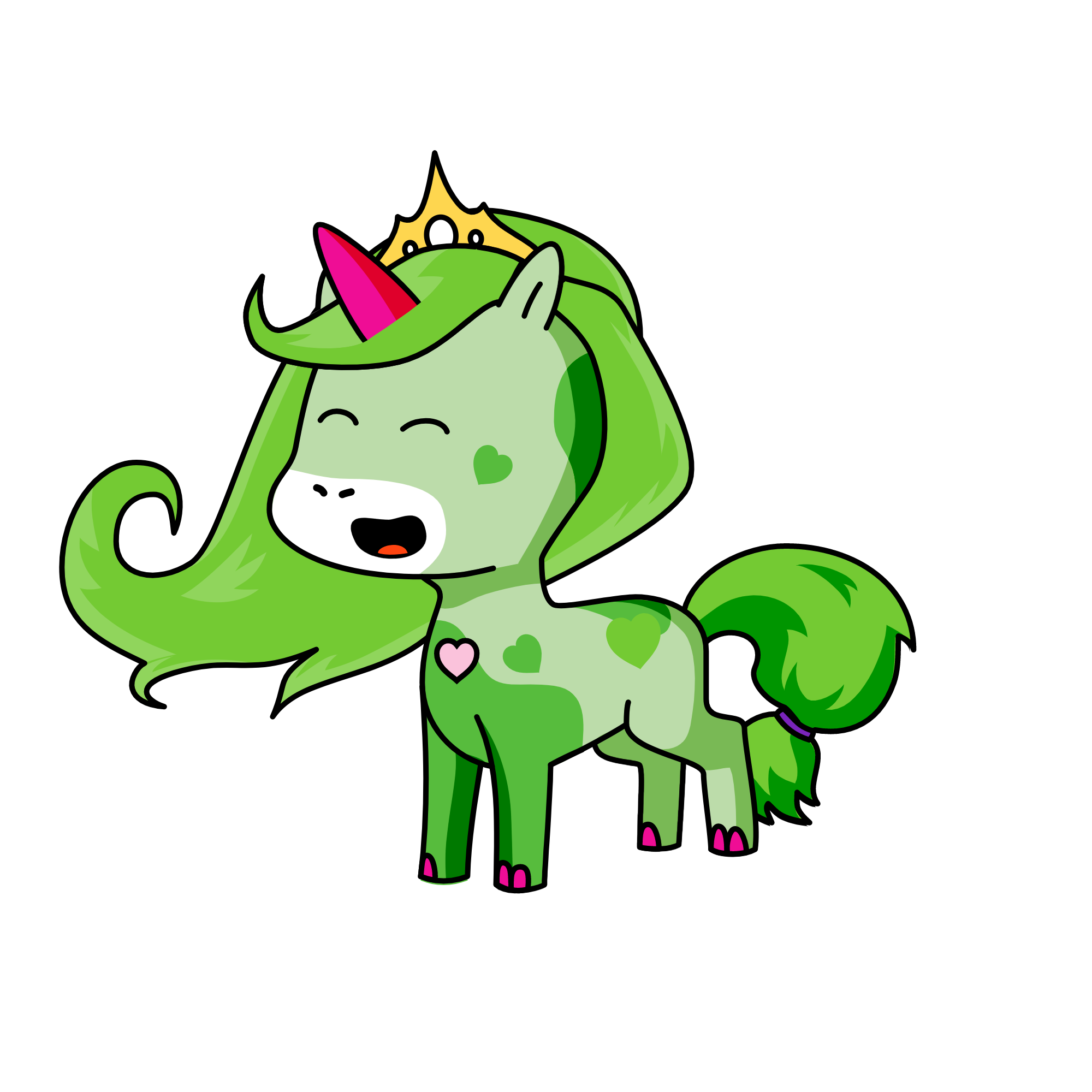 Ivy, the unicorn