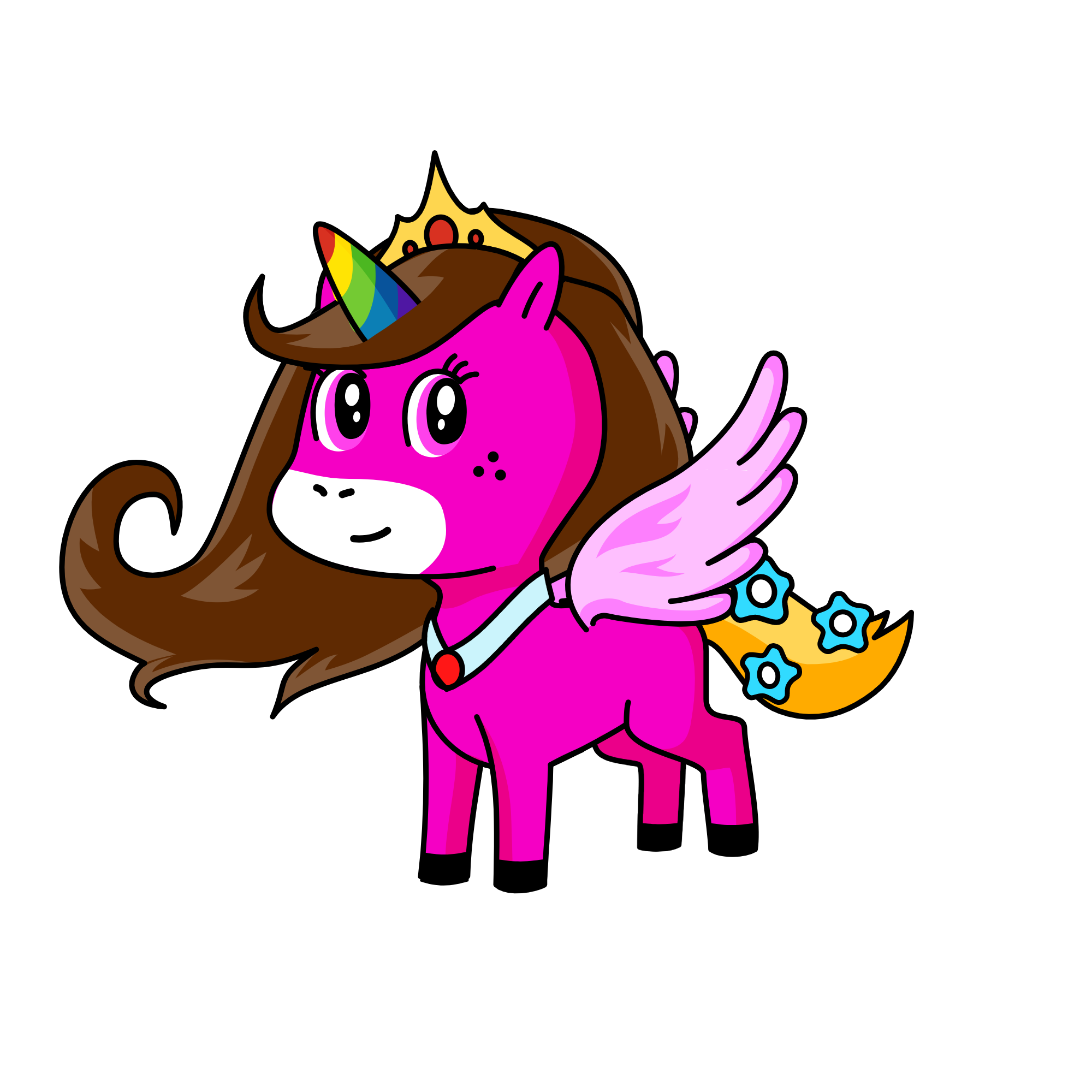 ran, the unicorn