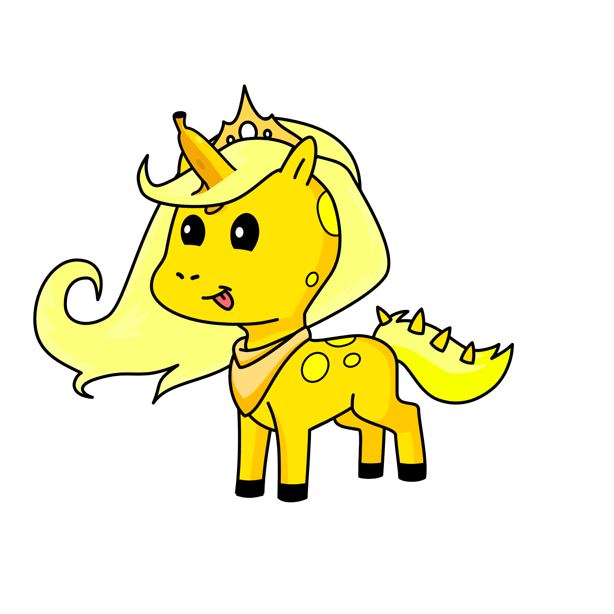 Banana-Corn, the unicorn