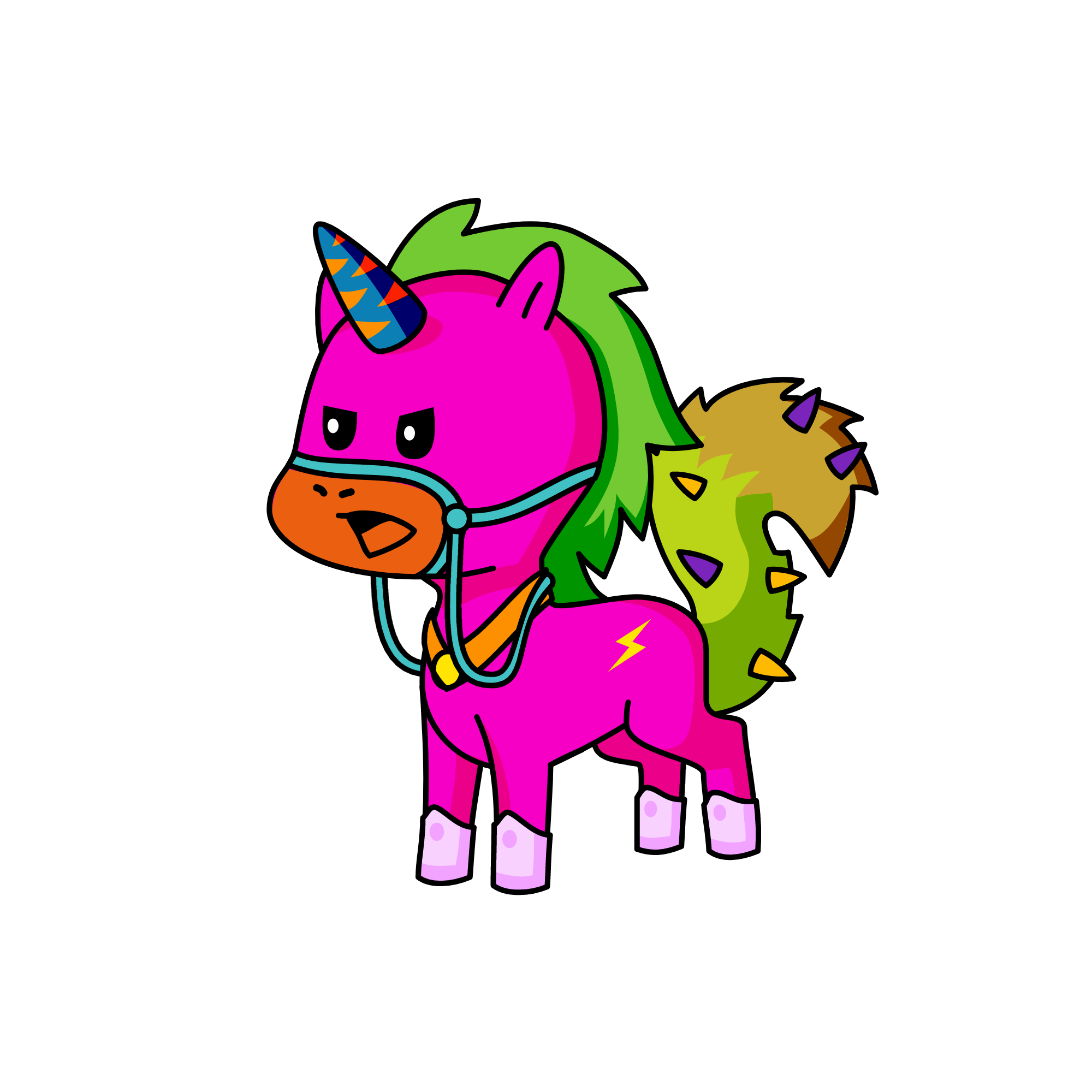 Spicky, the unicorn