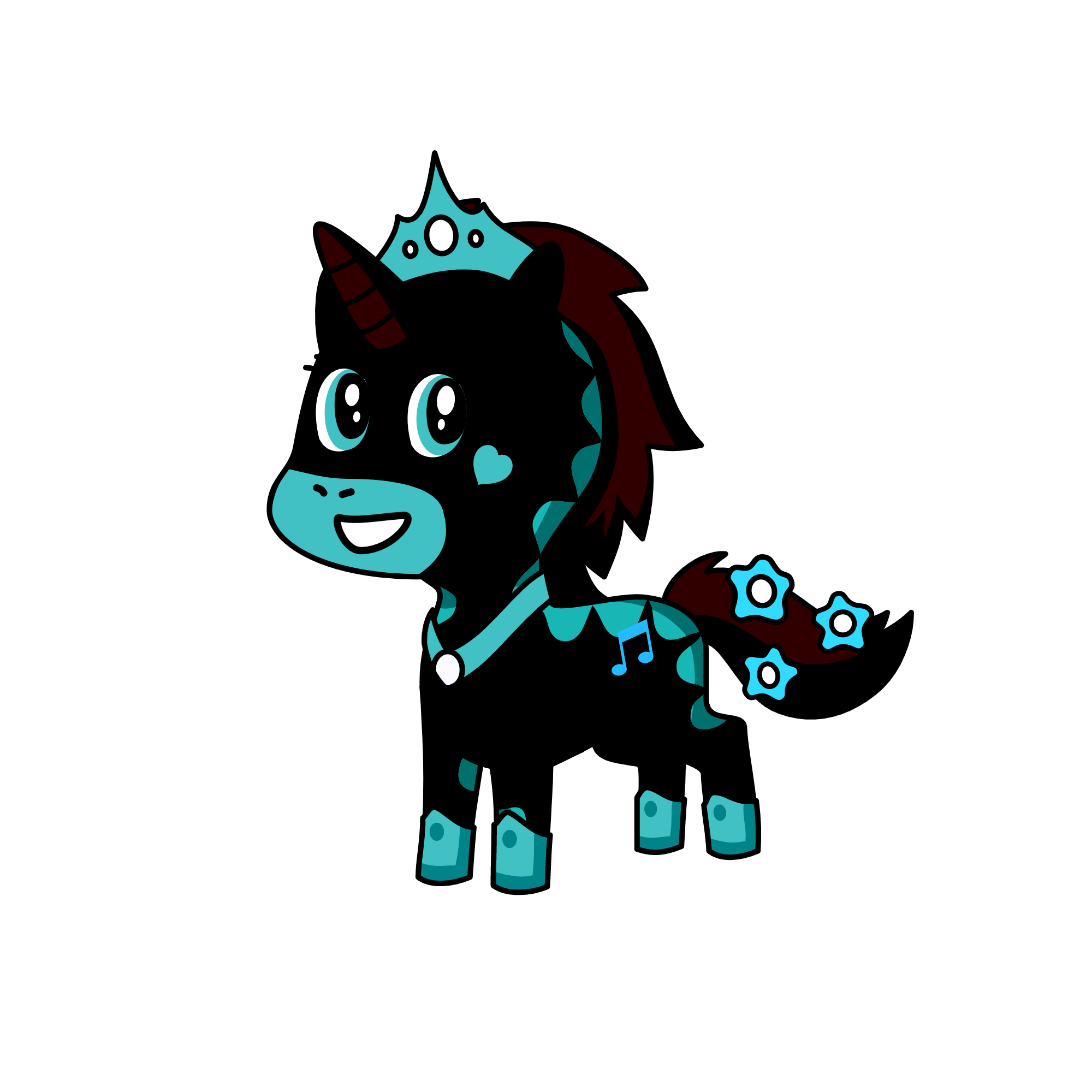 LUNA, the unicorn