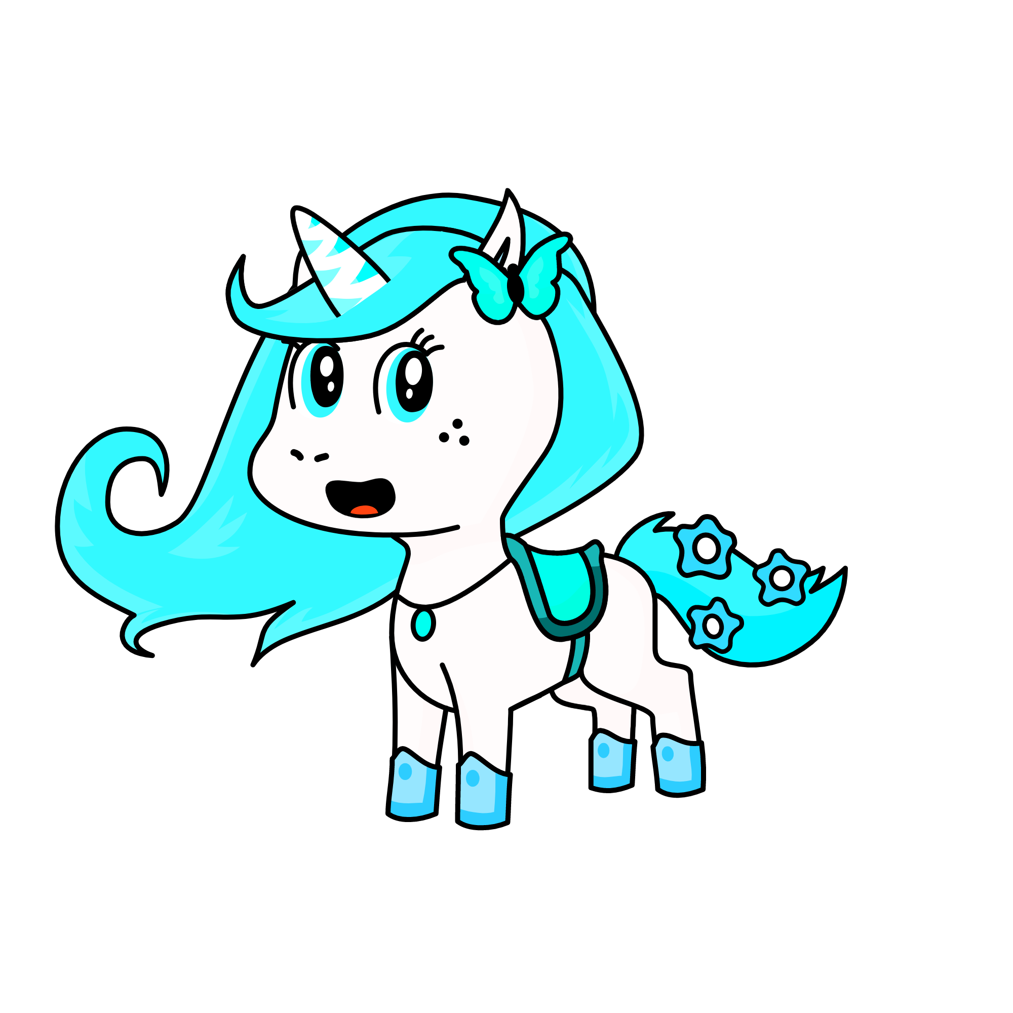 Sparkle, the unicorn