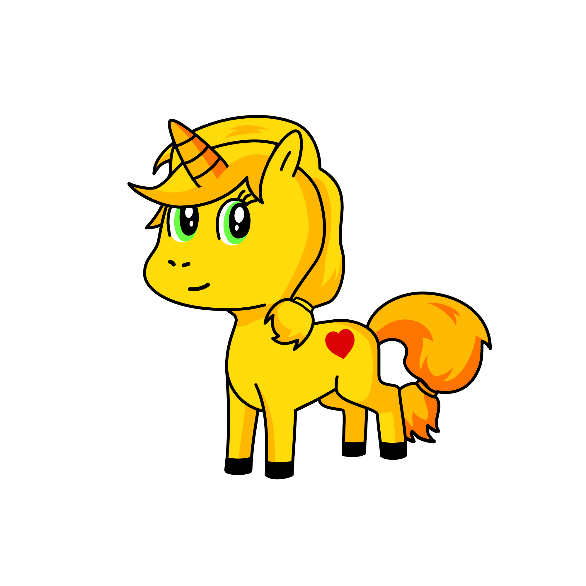Applejack, the unicorn