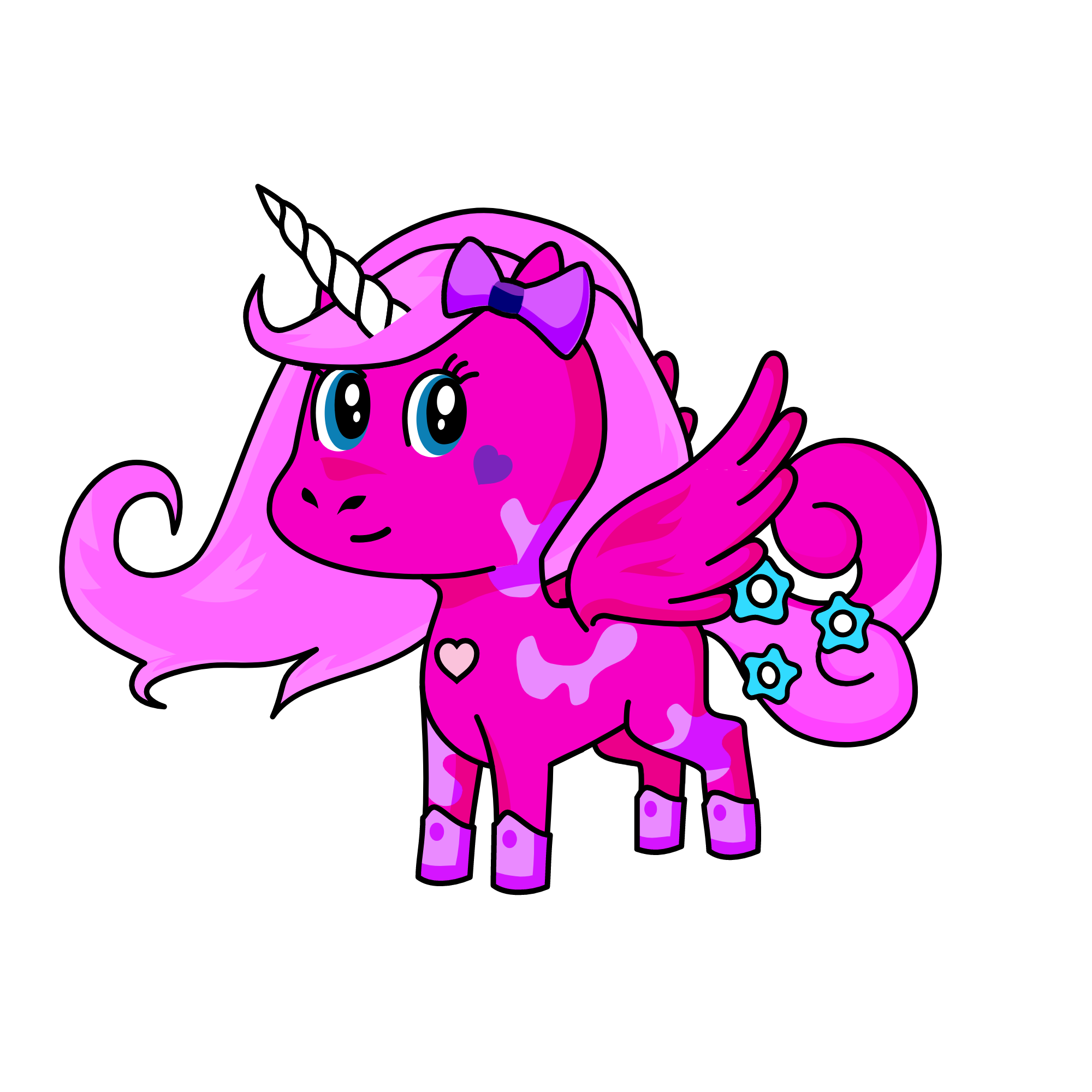 Starfire, the unicorn