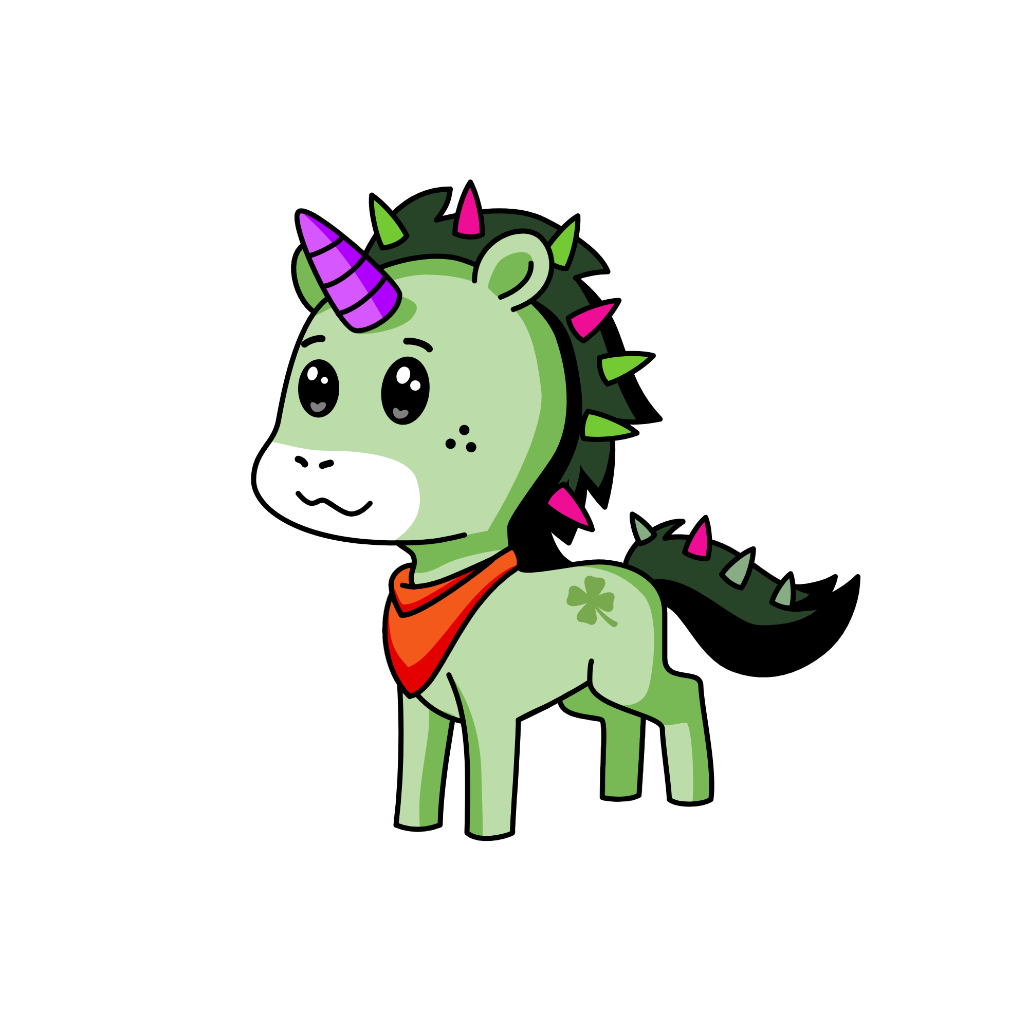 Beast boy, the unicorn
