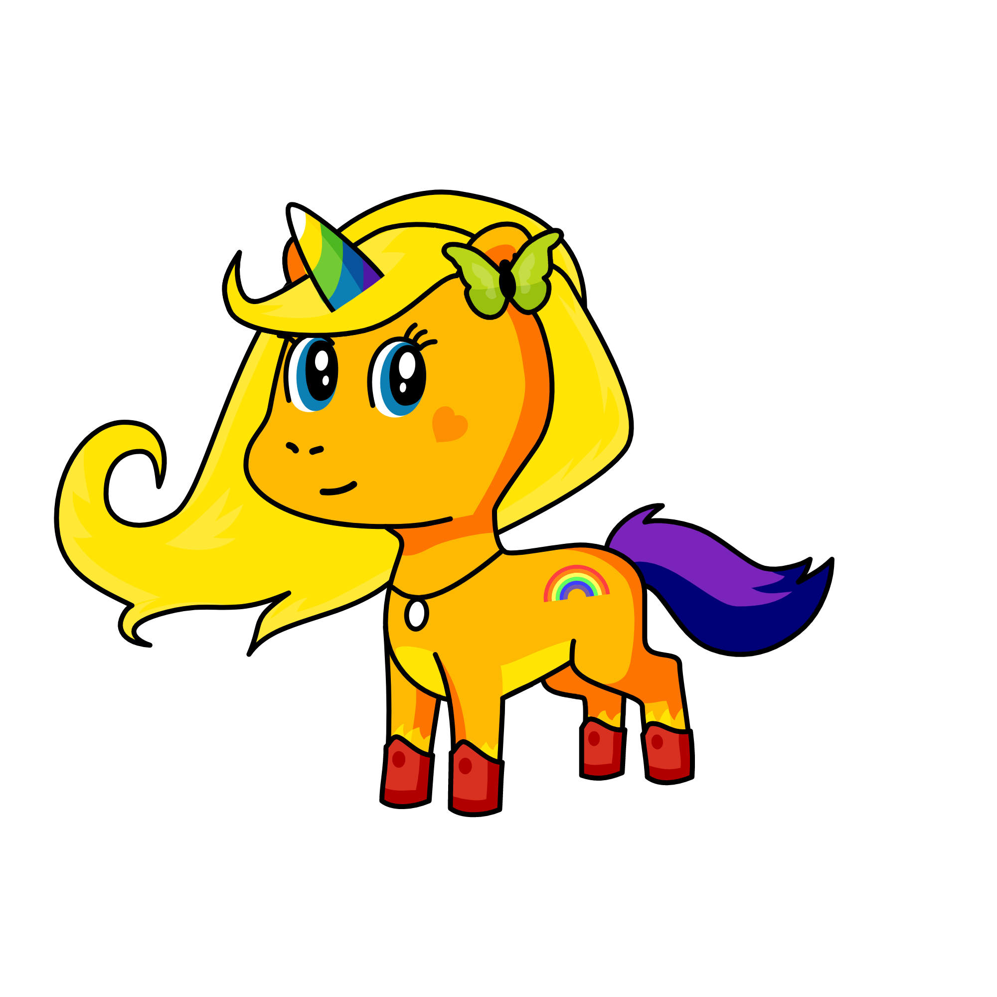 arcoiris, the unicorn