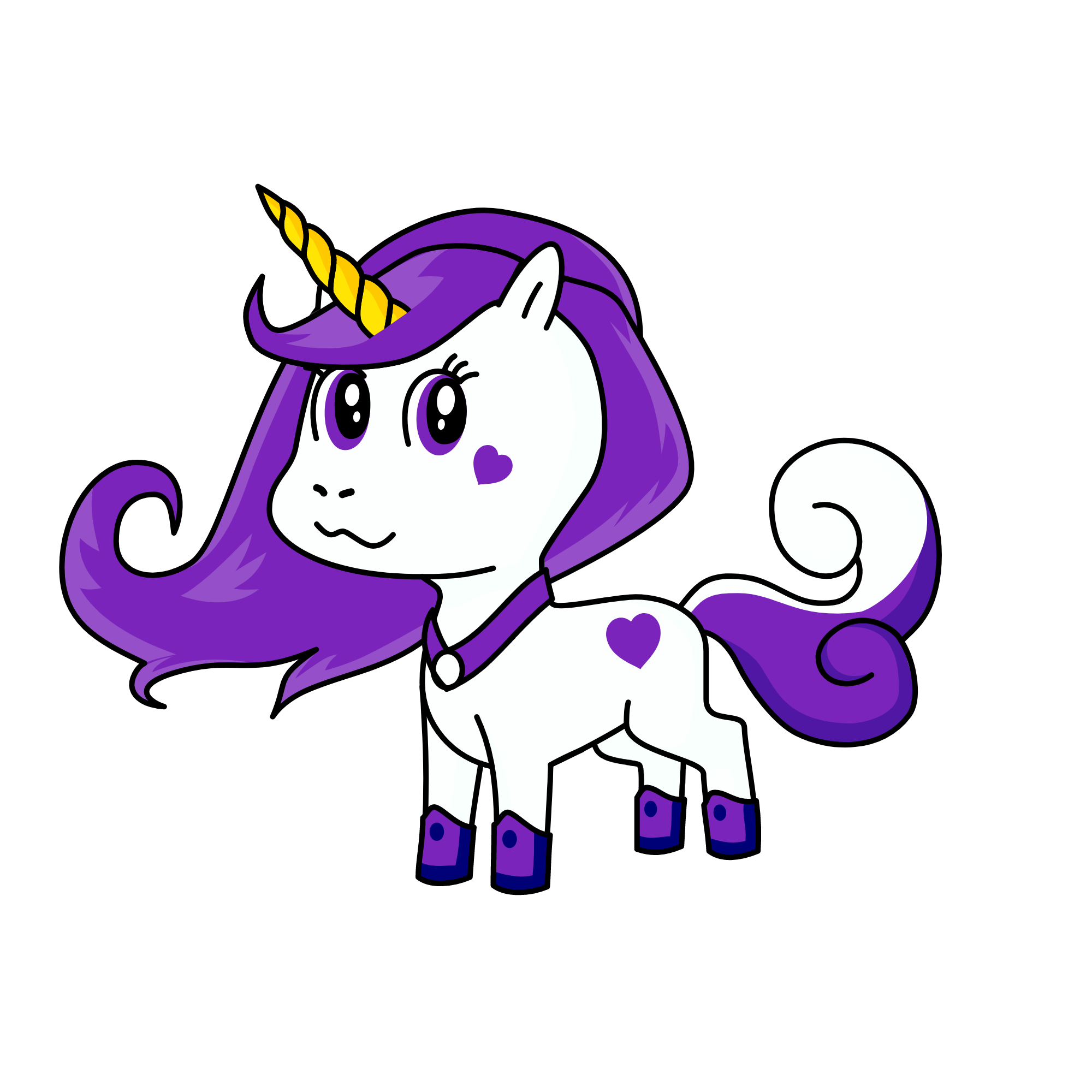 Moon, the unicorn