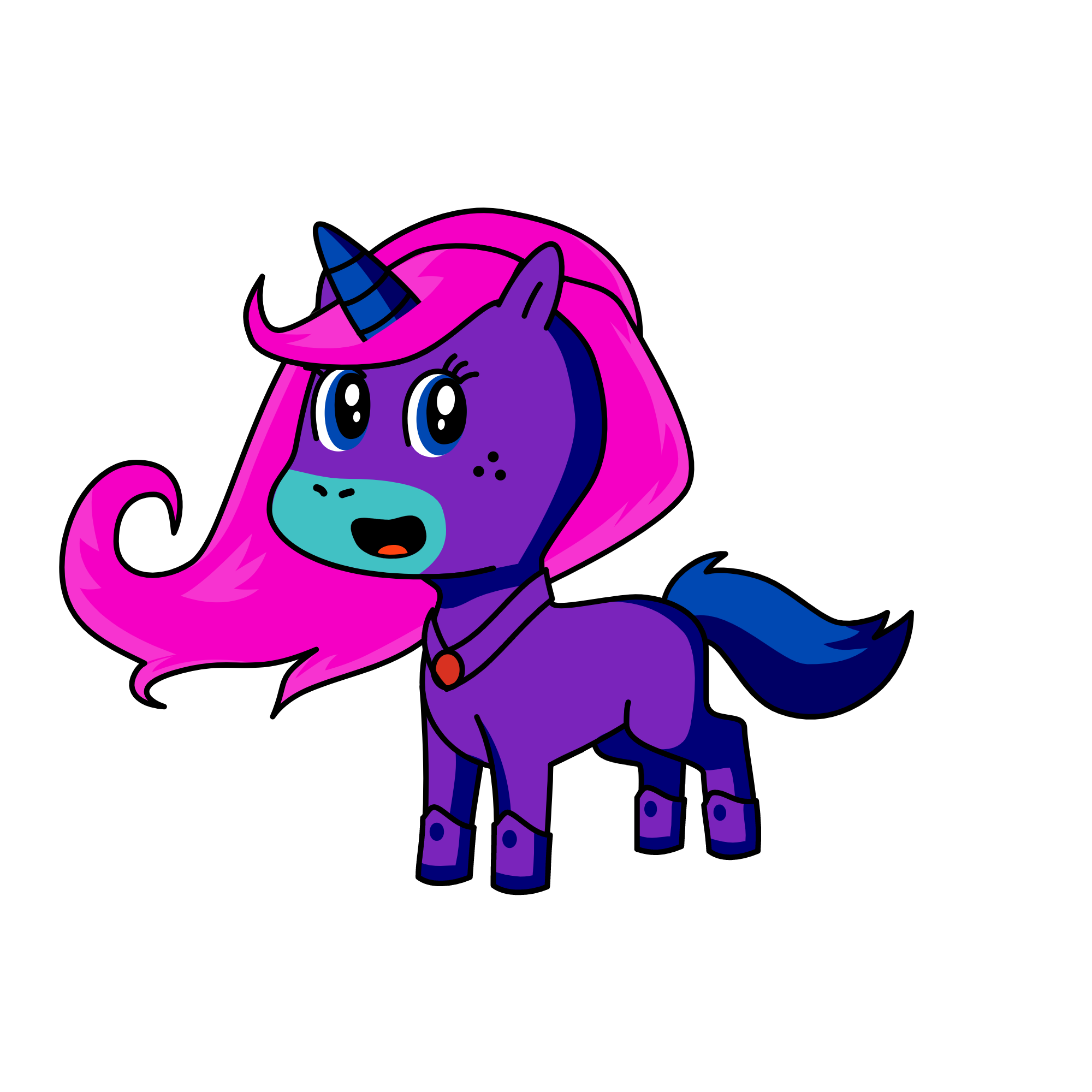 PRINCESS, the unicorn