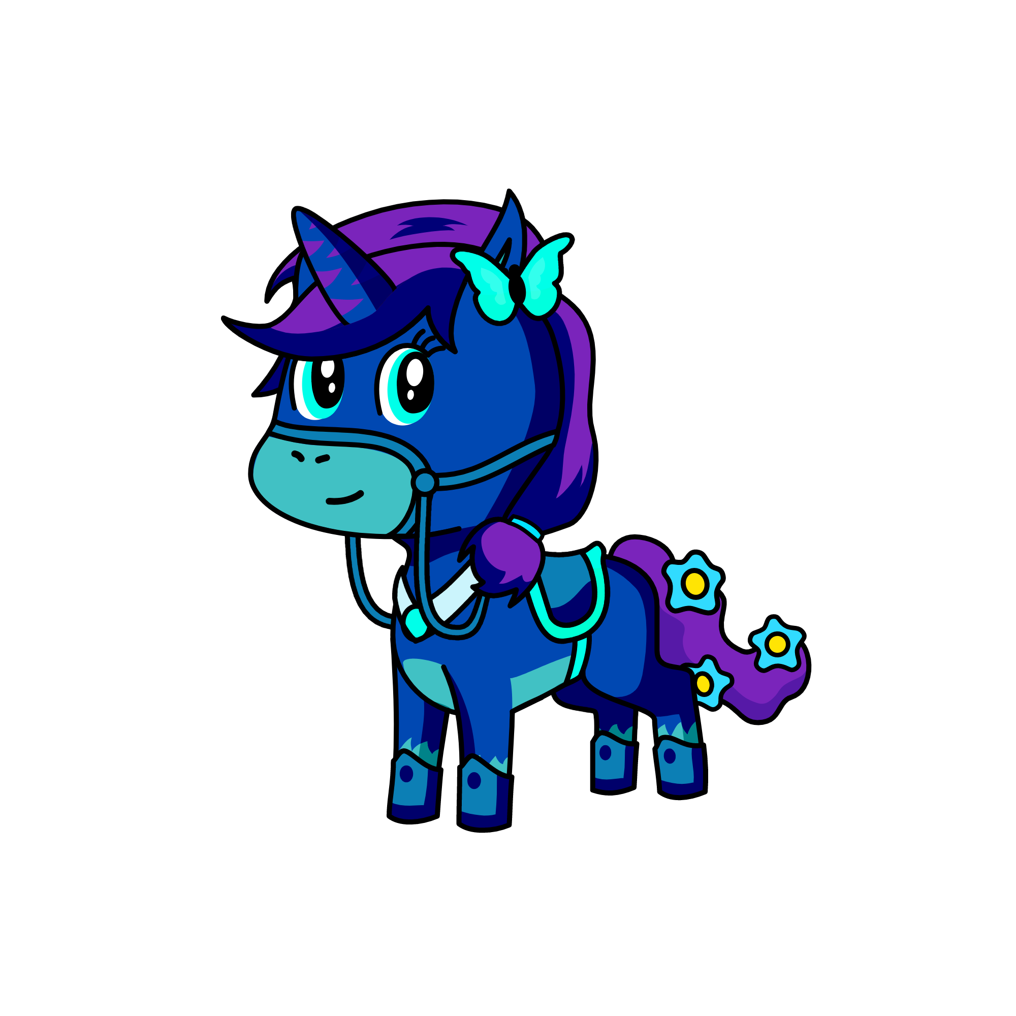 Midnight, the unicorn