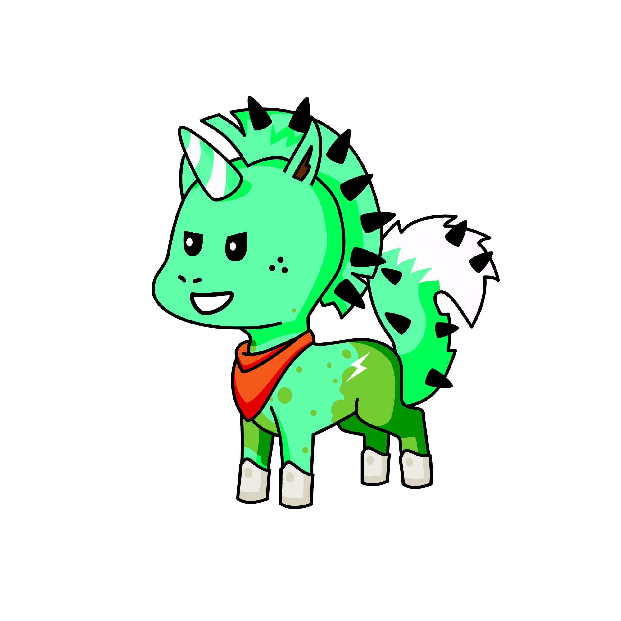 Flash, the unicorn