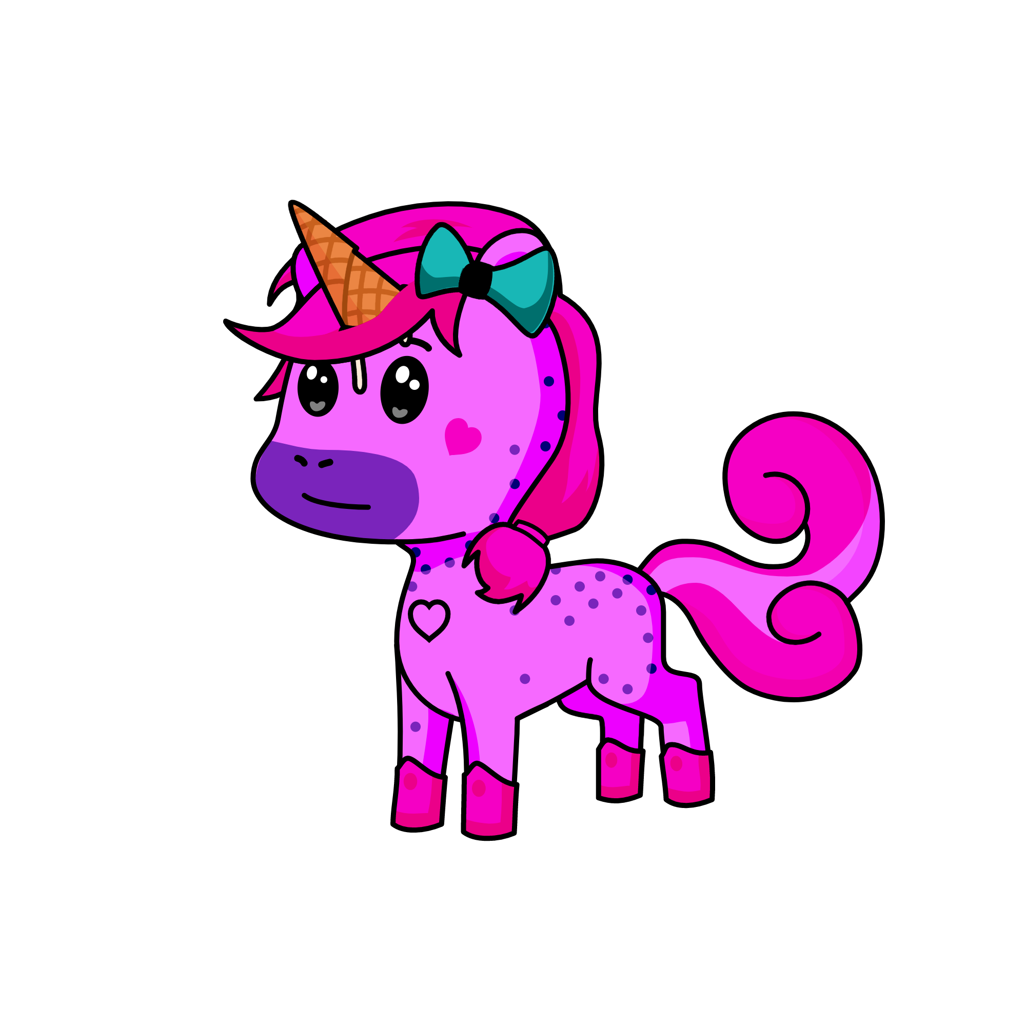 ice cream, the unicorn