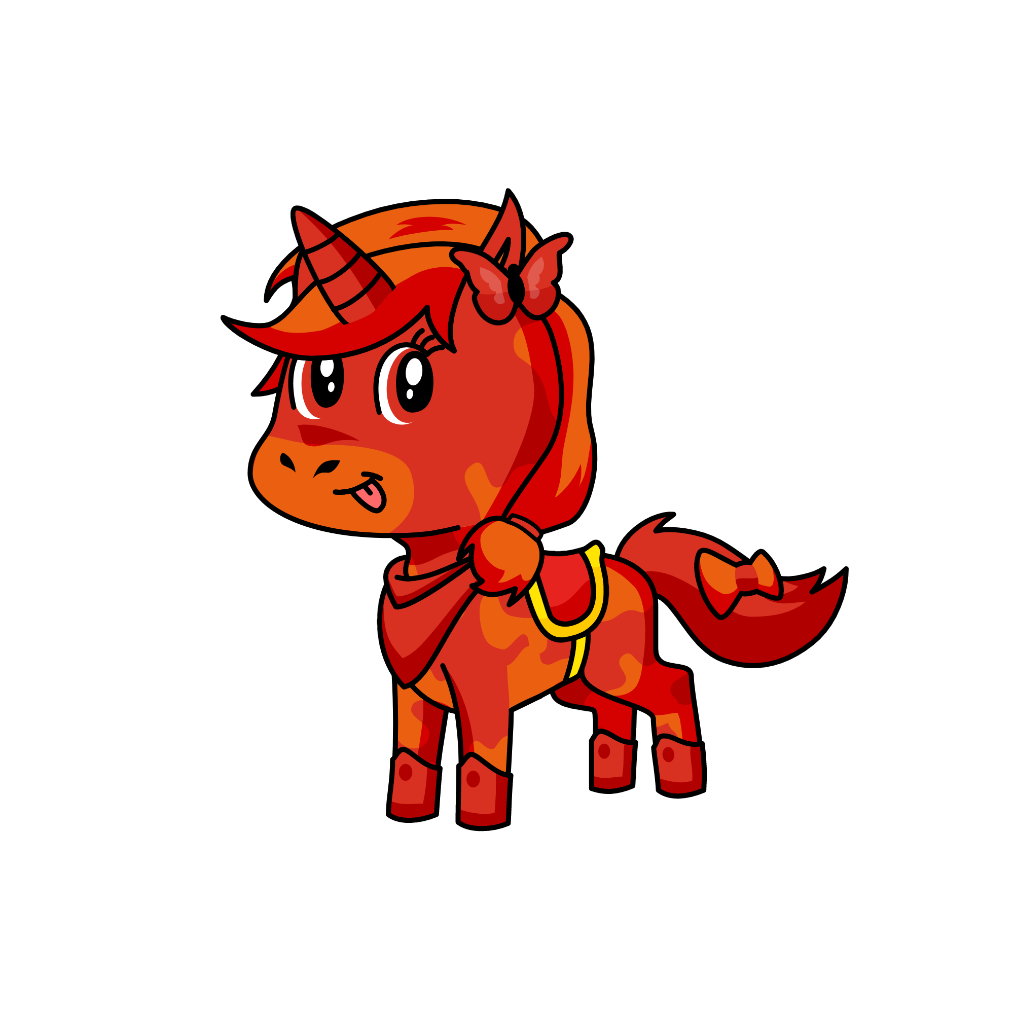 RED_RED_RED, the unicorn