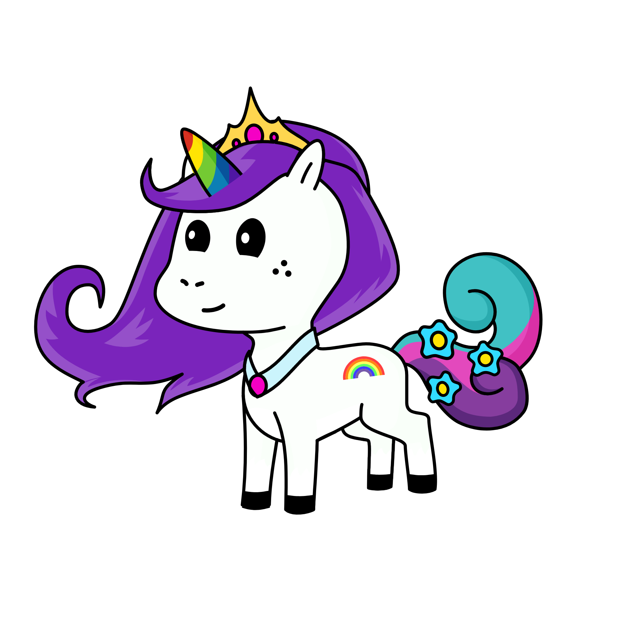 princess, the unicorn