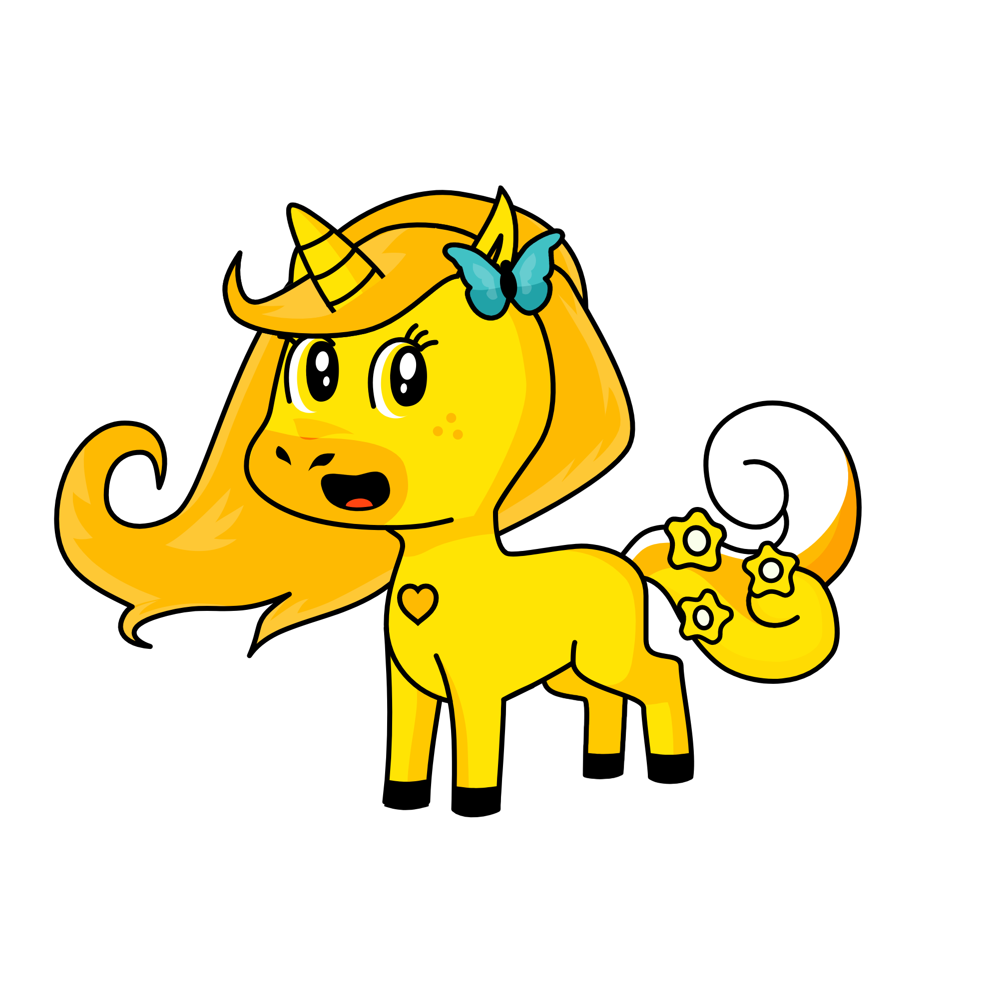 Milly, the unicorn
