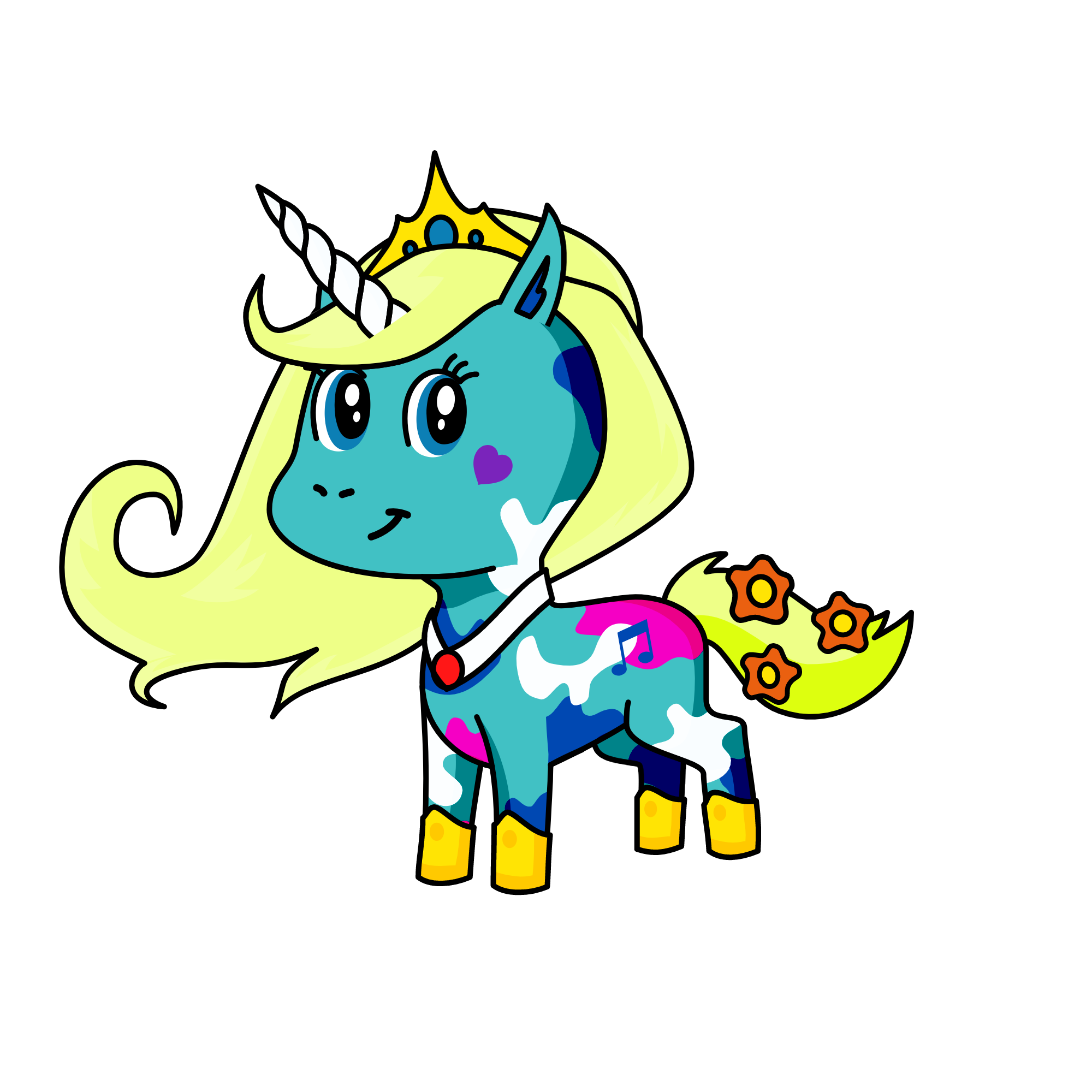 elsa, the unicorn