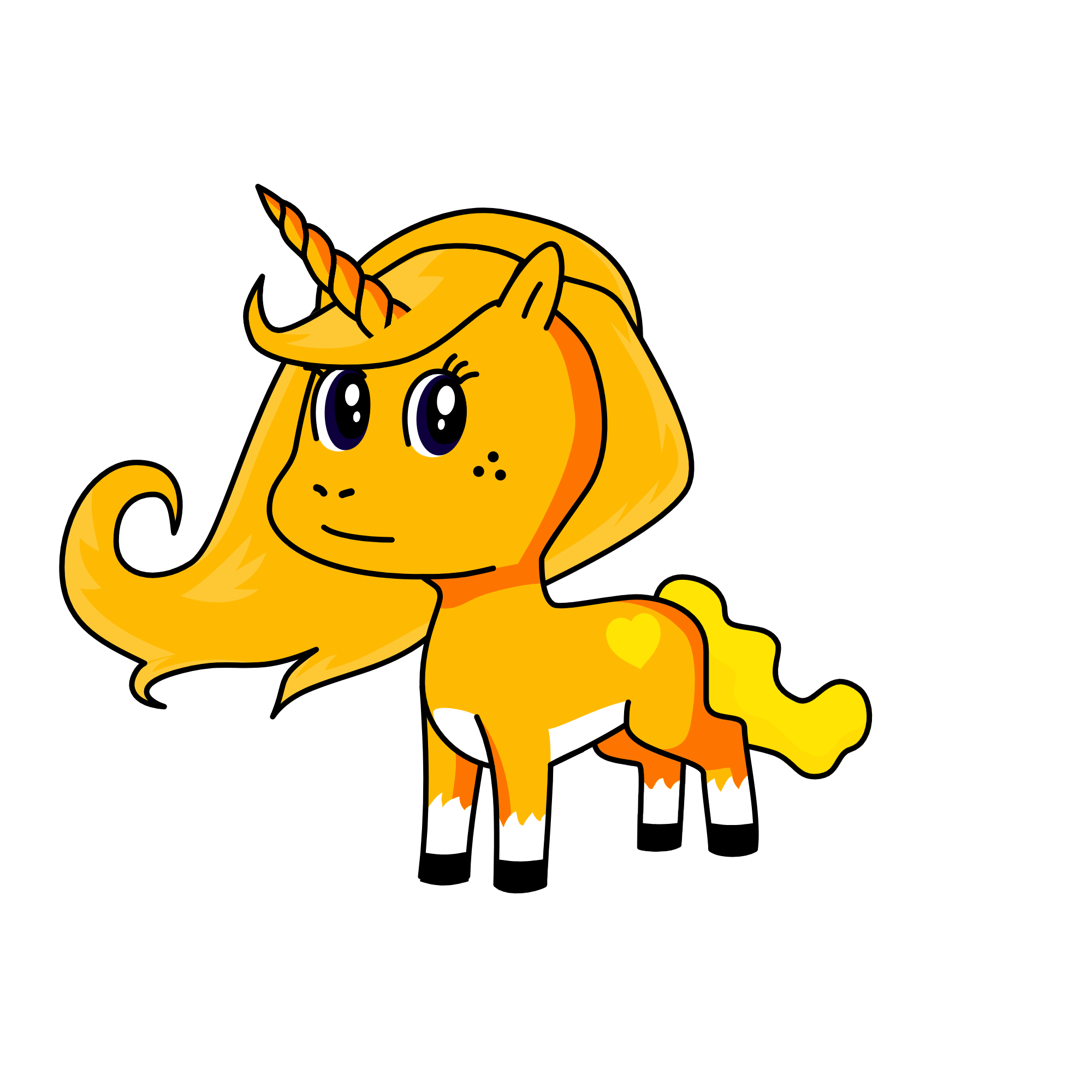 sunny love, the unicorn