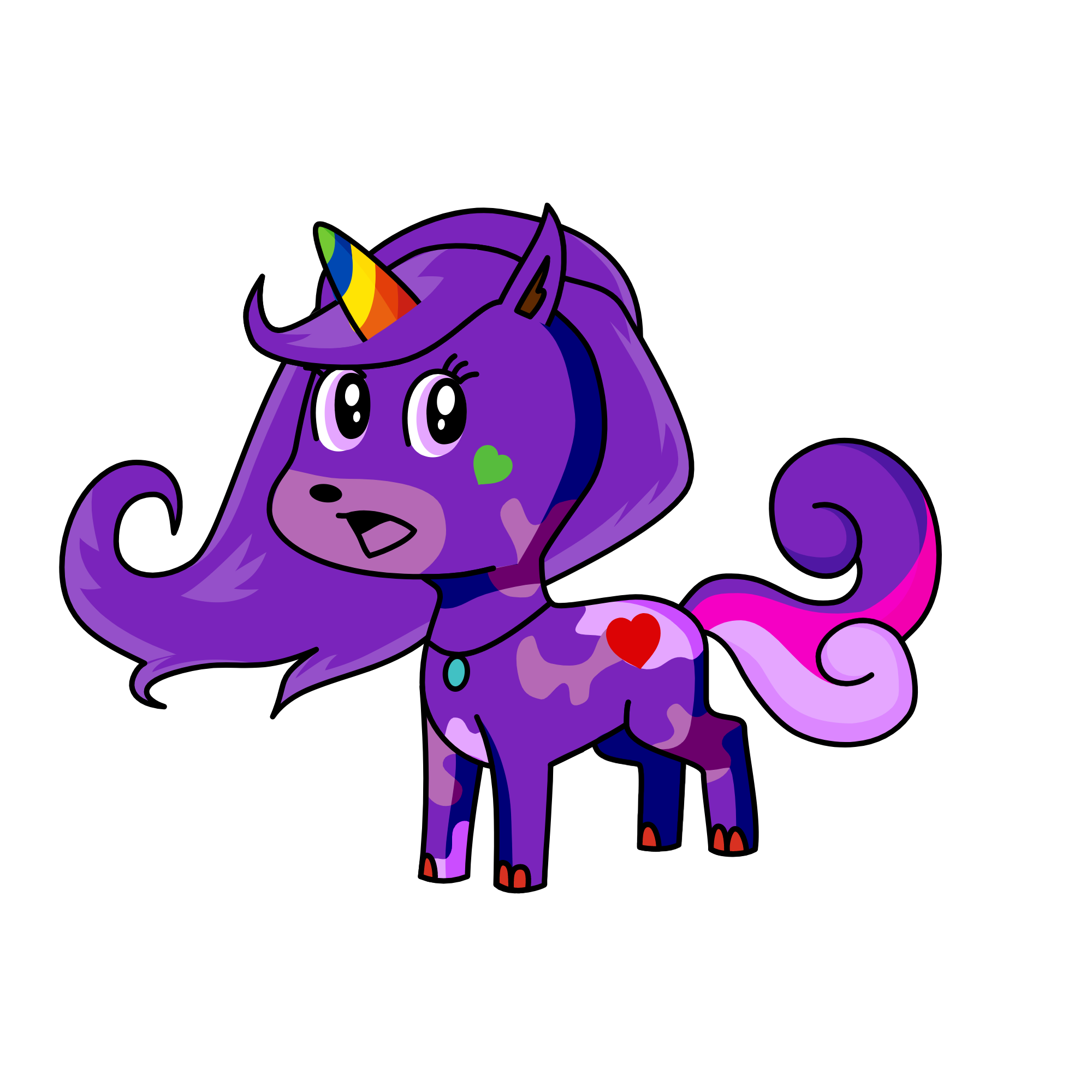 fvhnftgyjhdyu, the unicorn