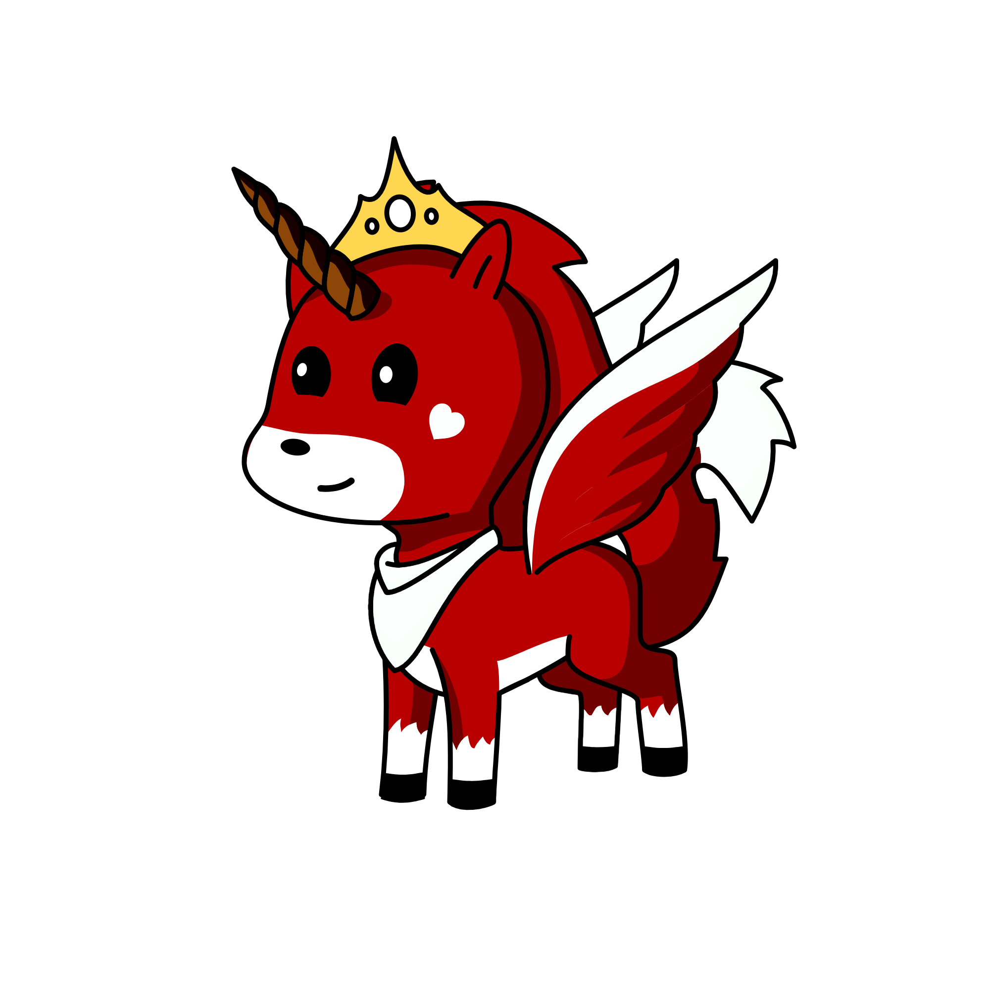 fox, the unicorn
