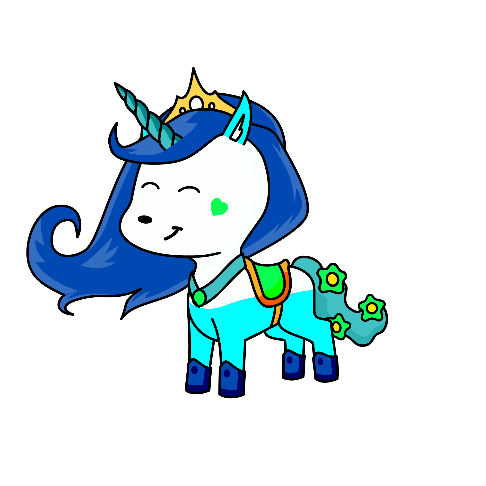 nogrwet, the unicorn