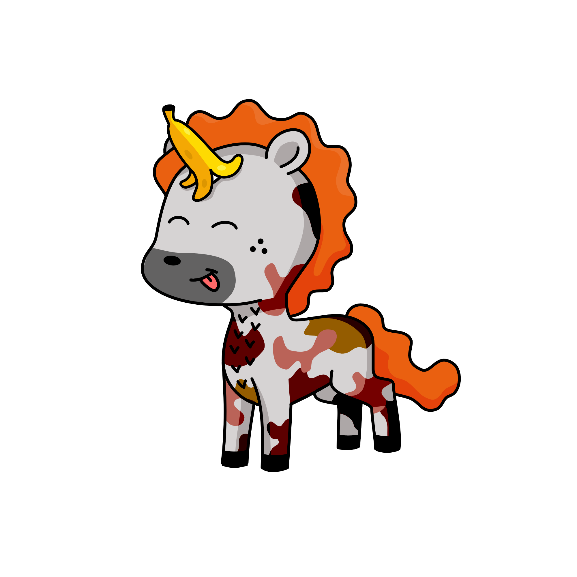 Mess, the unicorn
