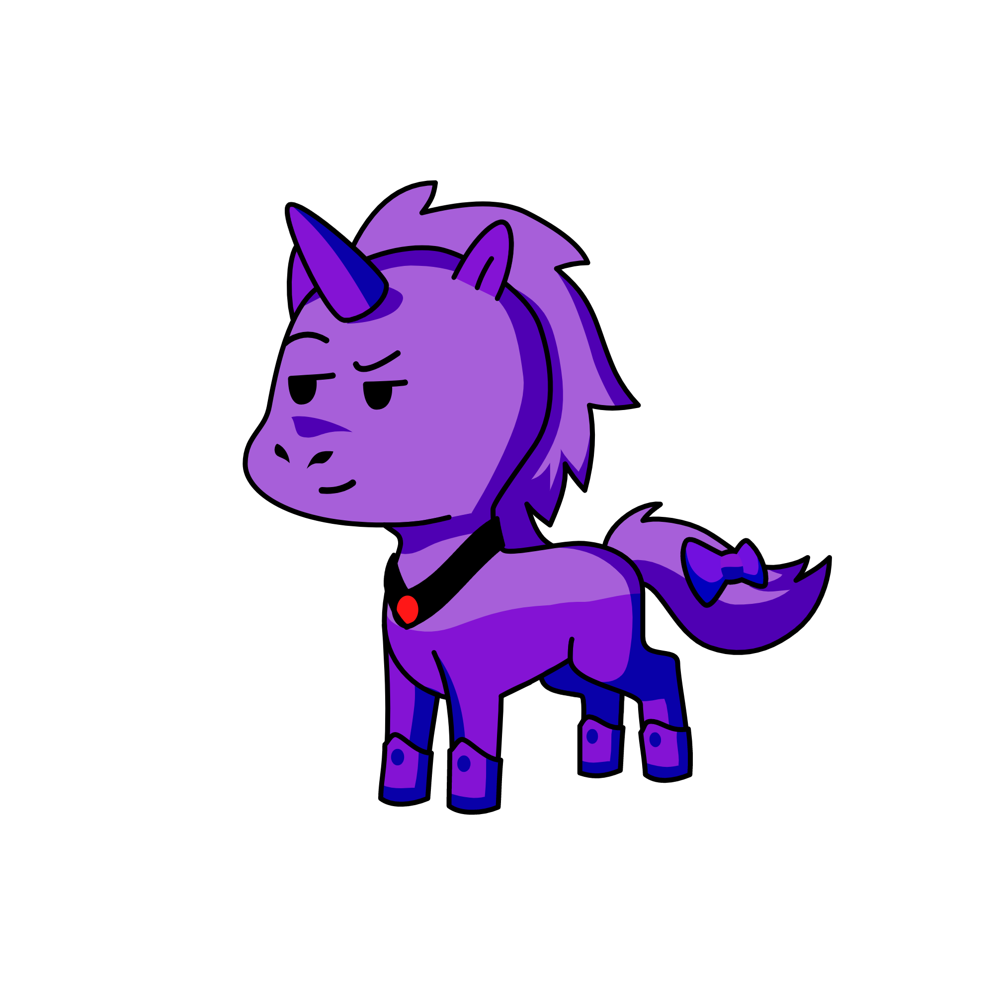 Nejire, the unicorn