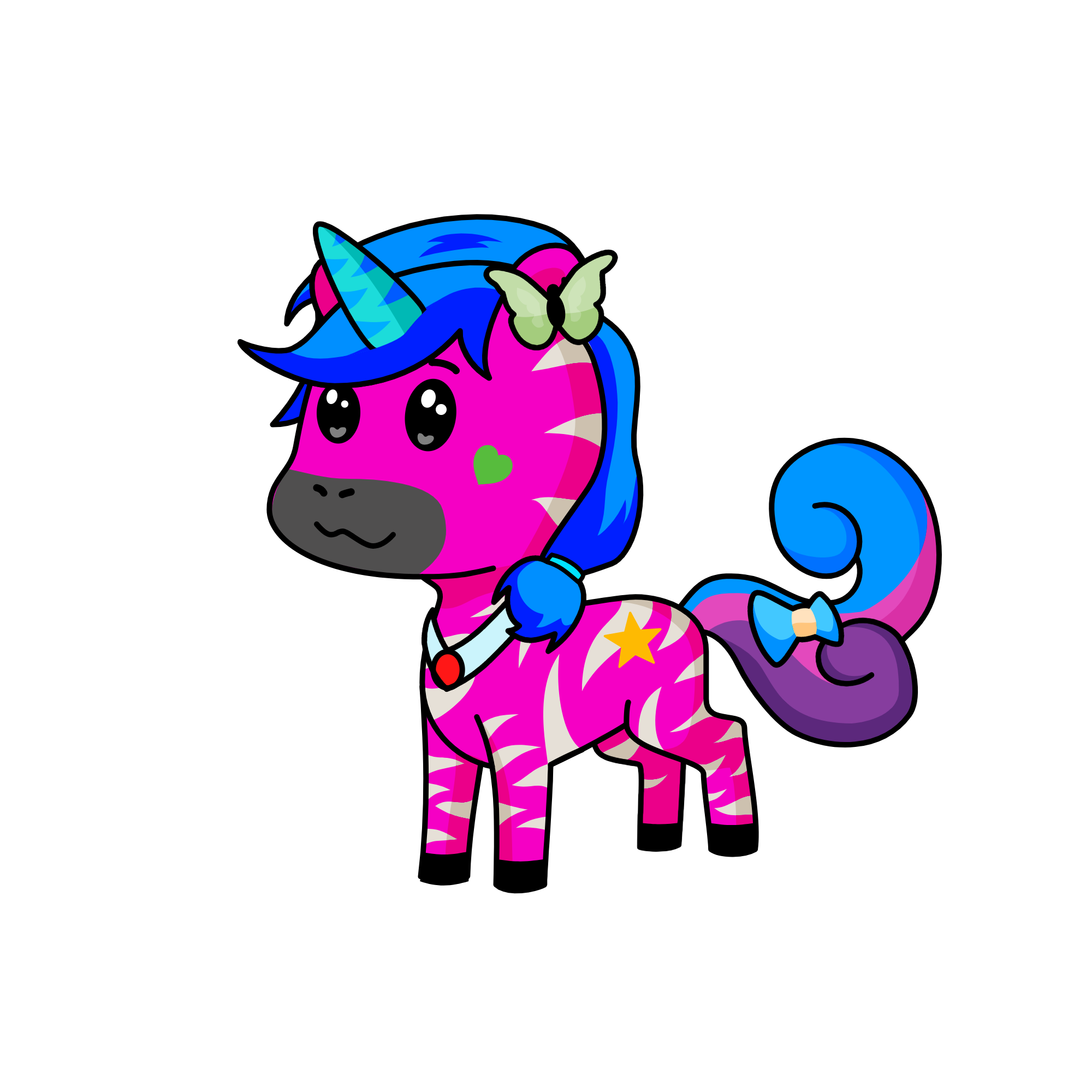 Zsnuann, the unicorn
