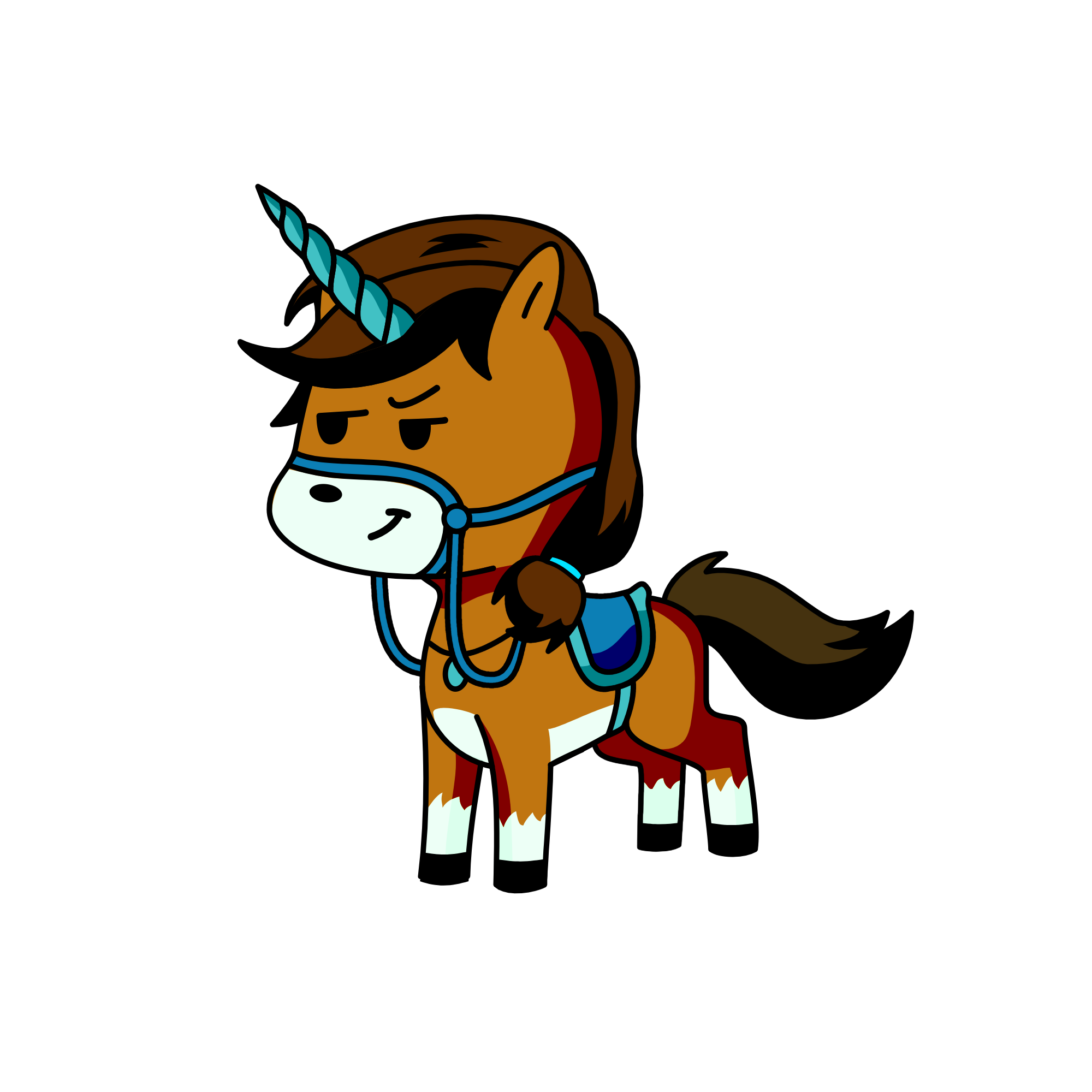 feisty, the unicorn