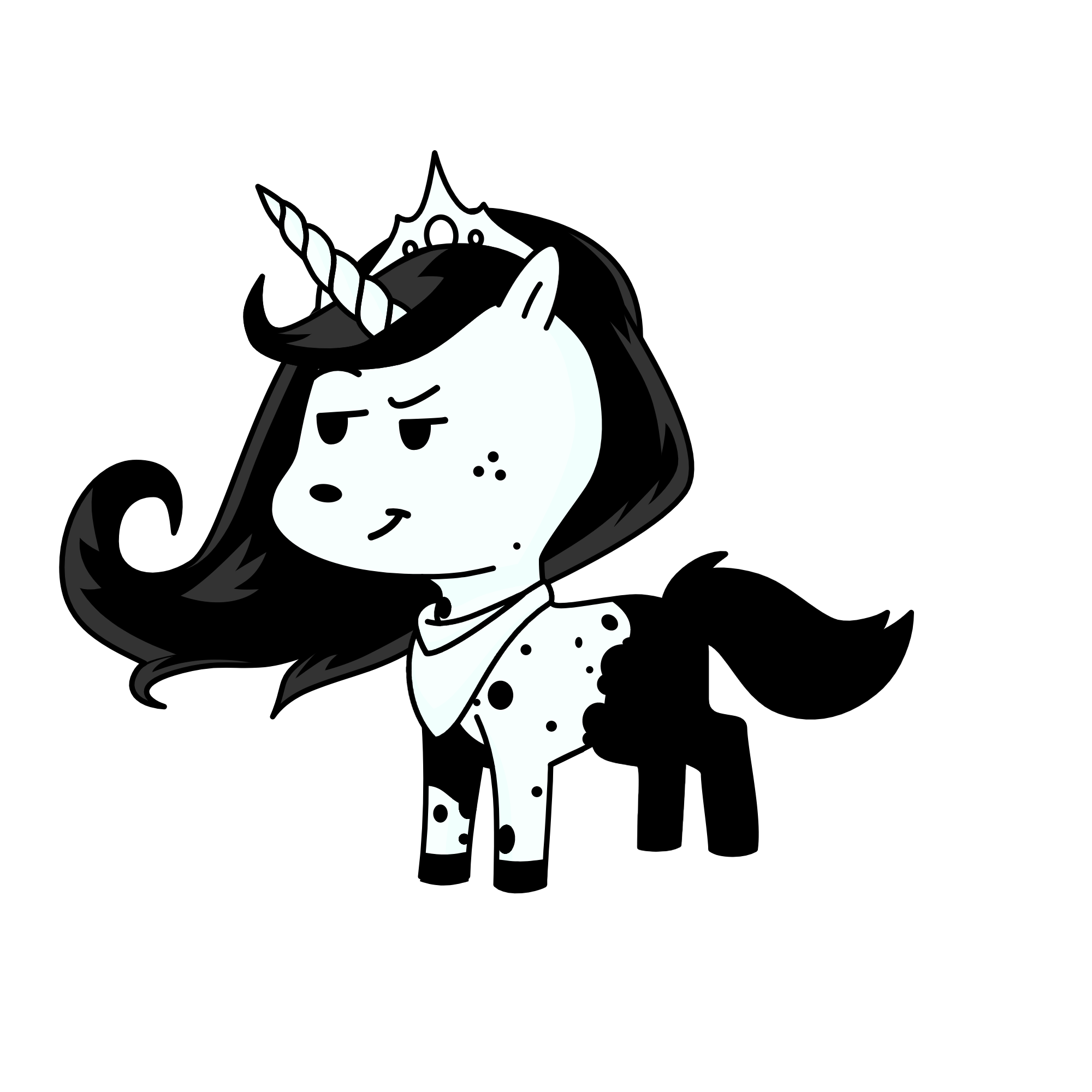 dalmation, the unicorn