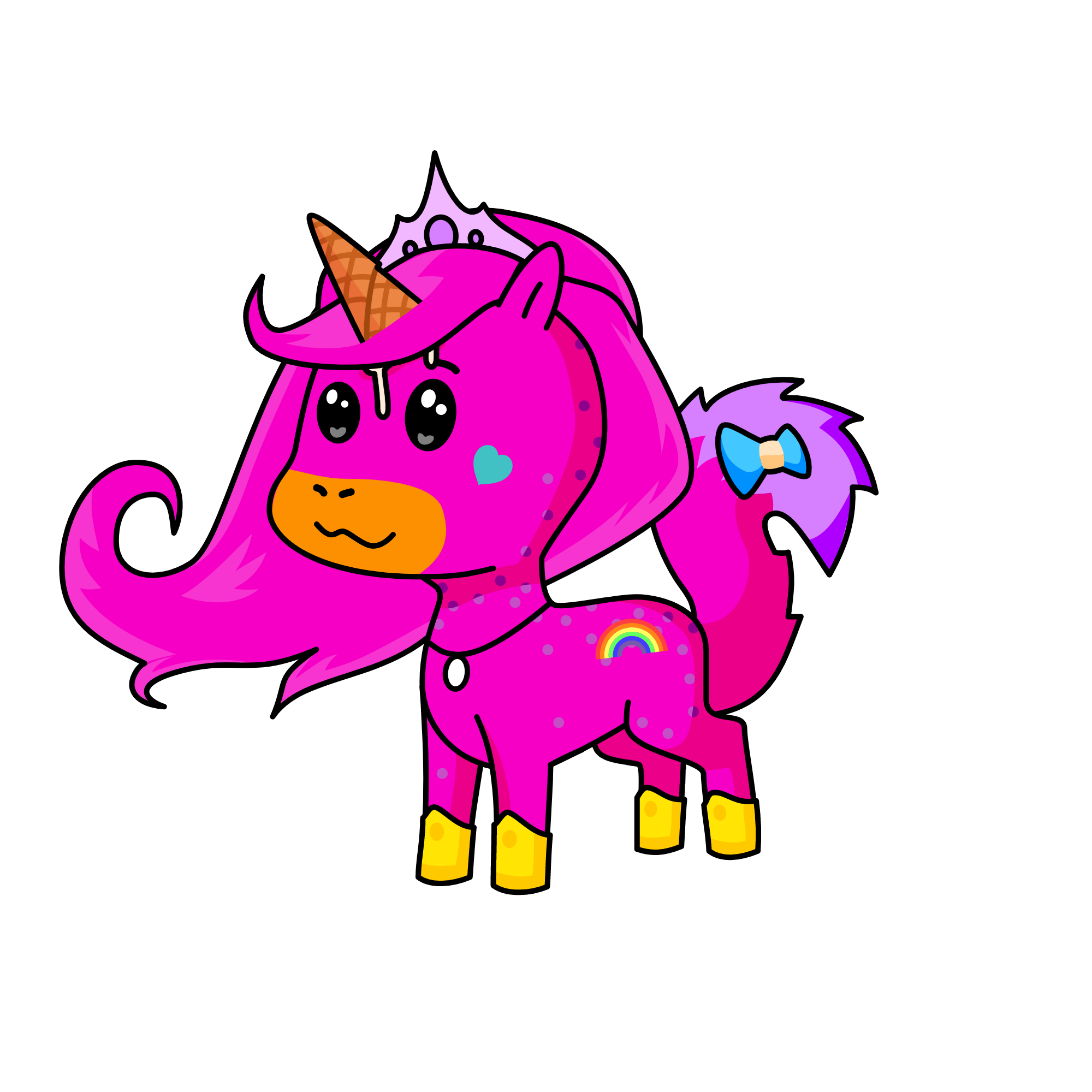 Kellycorn, the unicorn