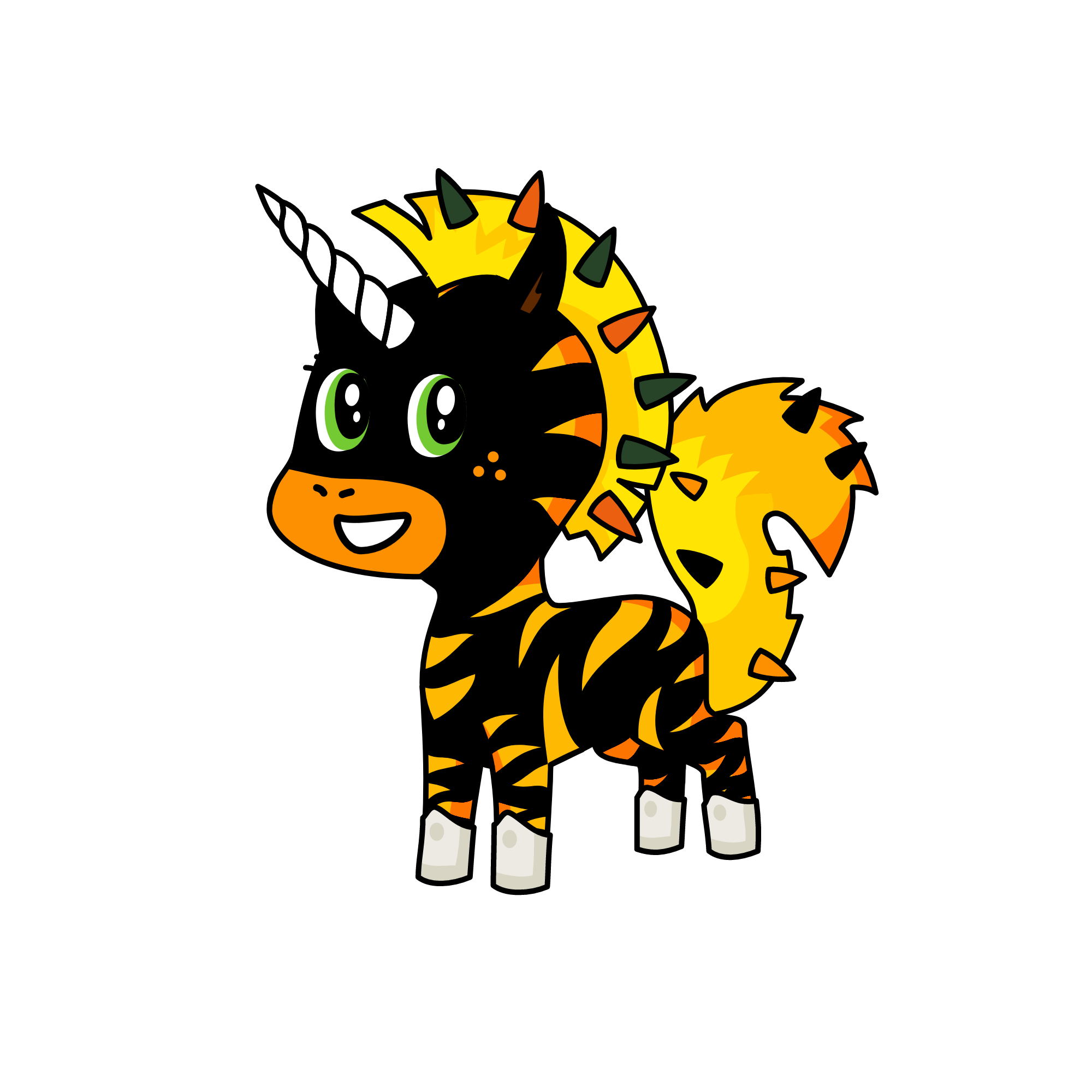fuego :3, the unicorn