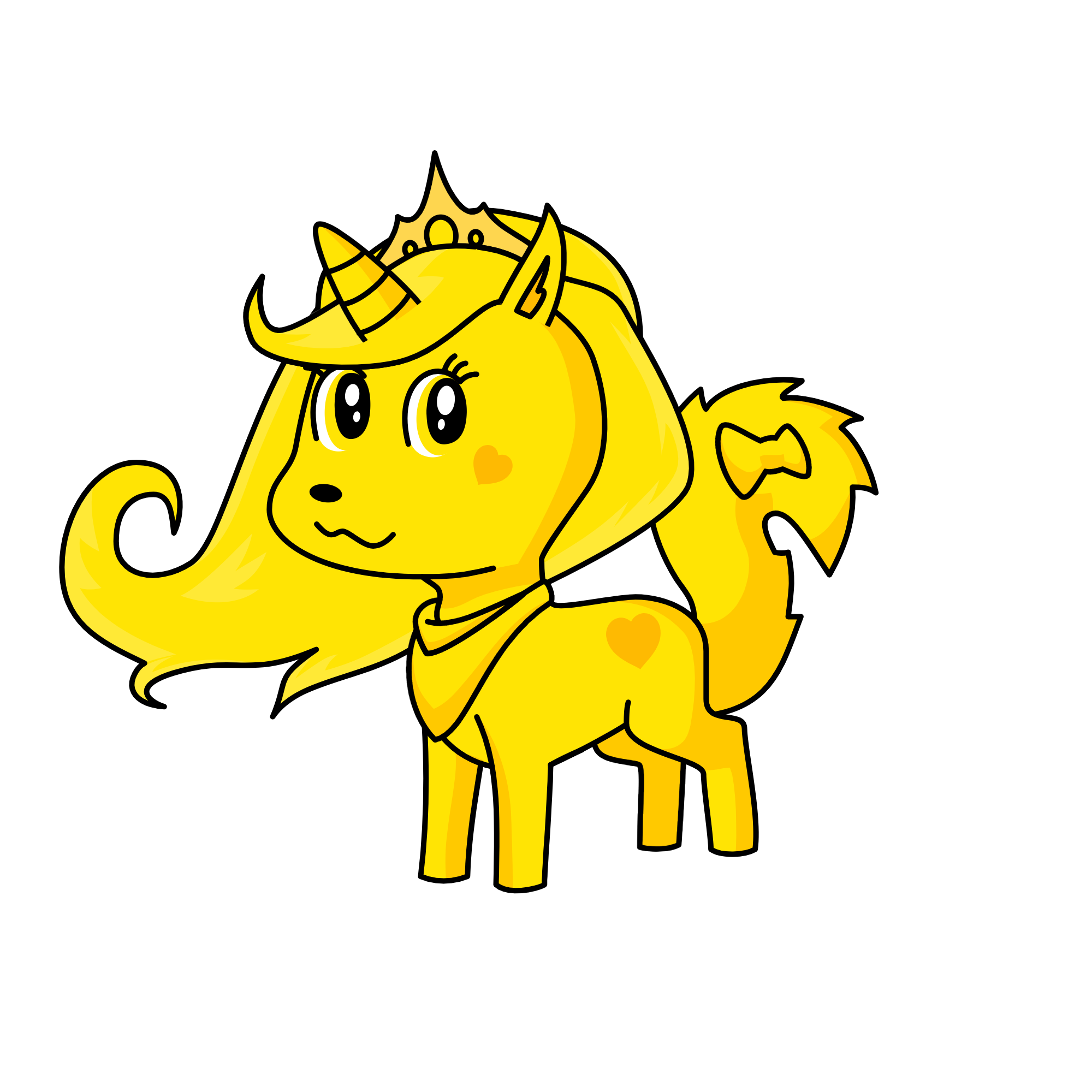 noca🤫🤫, the unicorn